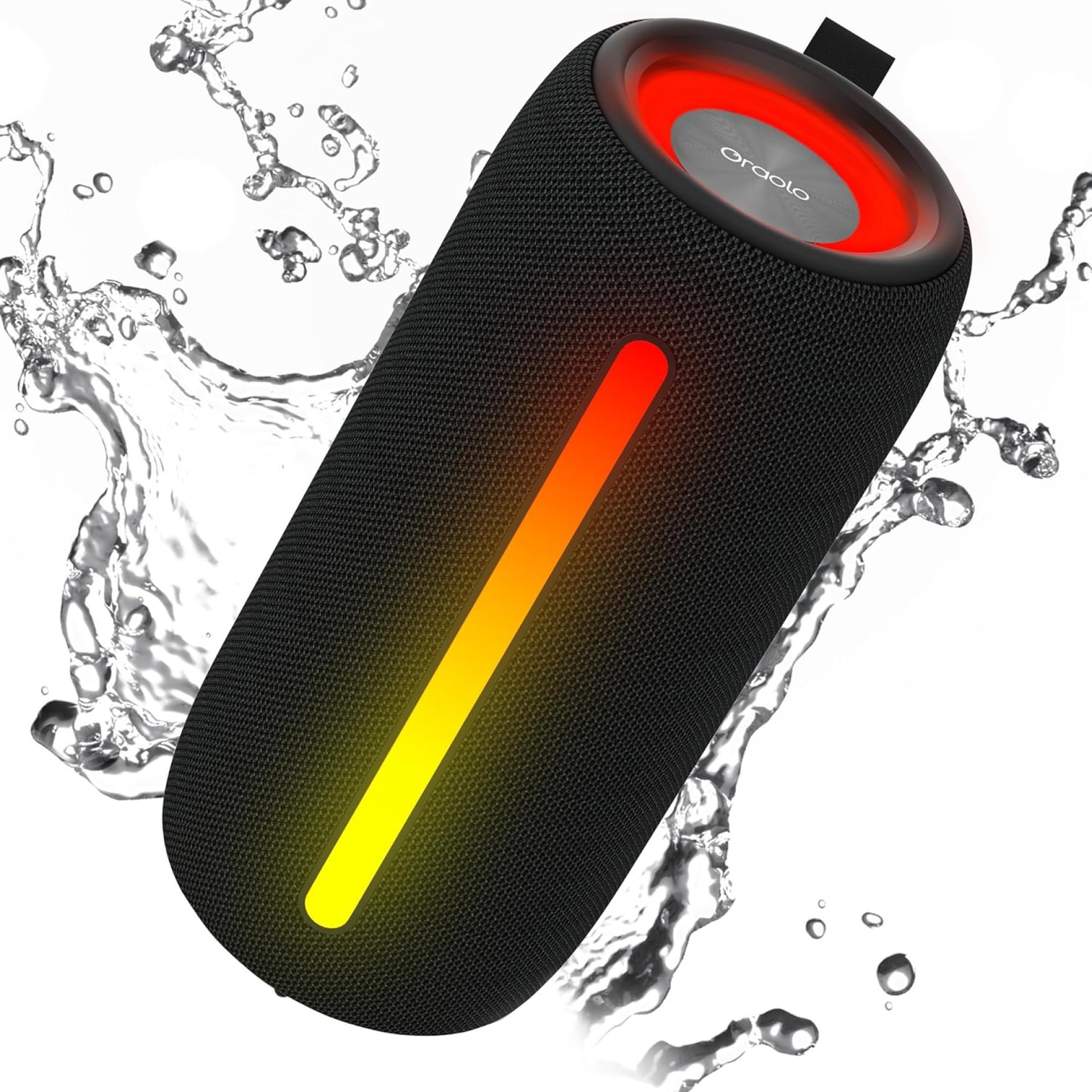 Oraolo Portable Bluetooth Speakers, Wireless Speaker with 24W Loud Stereo Sound, RGB Lights, Bluetooth 5.4, Support AUX/TF Card, TWS Pairing, Built-in Mic, Outdoor Speaker for Party, Beach, Camping Oraolo Portable Bluetooth Speakers, Wireless Speaker with 24W Loud Stereo Sound, RGB Lights, Bluetooth 5.4, Support AUX/TF Card, TWS Pairing, Built-in Mic, Outdoor Speaker for Party, Beach, Camping