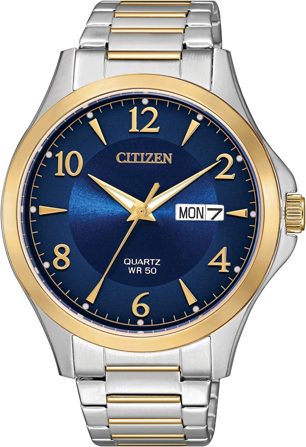 Citizen Quartz Mens Watch, Stainless Steel, Classic, Two-Tone (Model: BF2005-54L) Citizen Quartz Mens Watch, Stainless Steel, Classic, Two-Tone (Model: BF2005-54L)