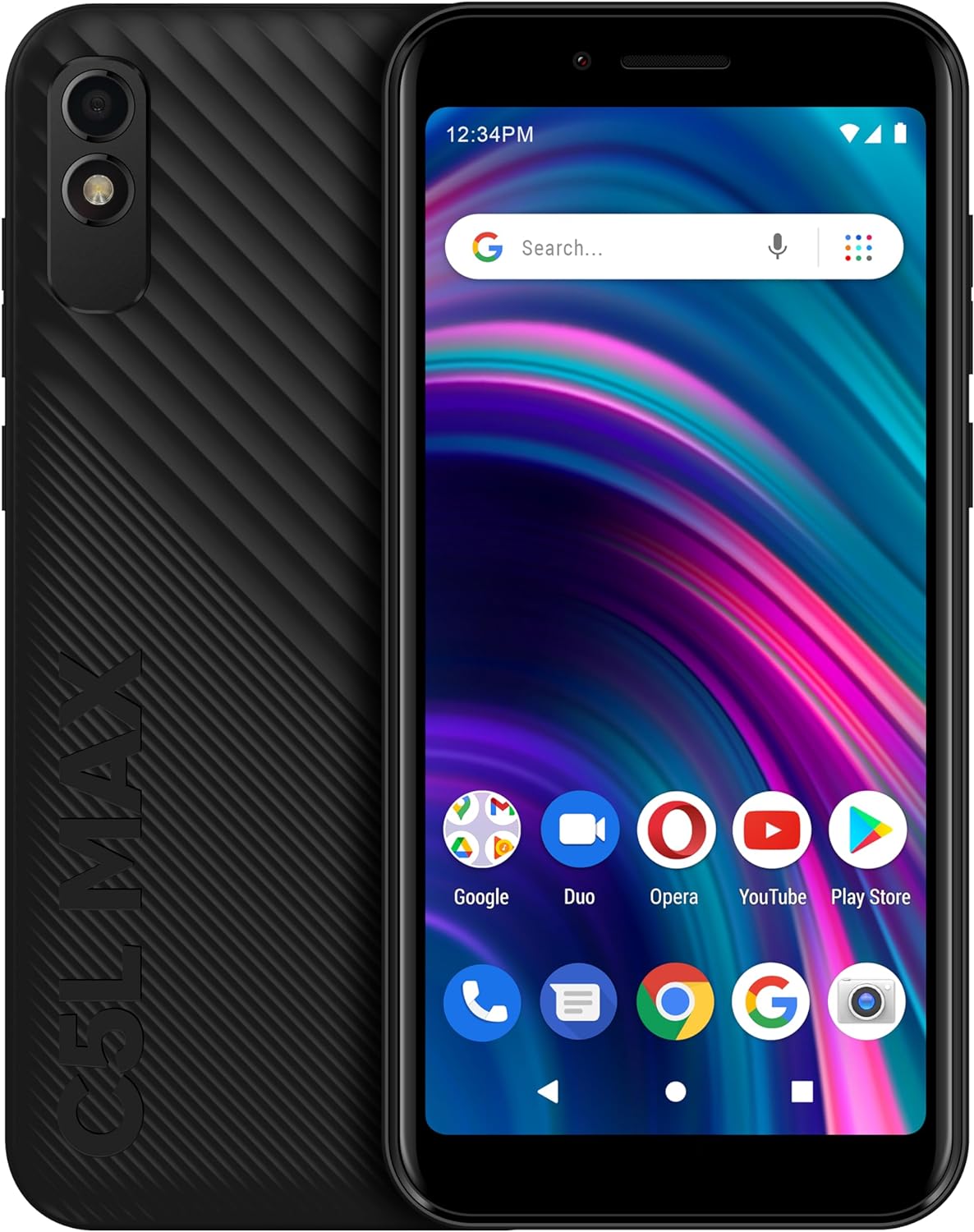 BLU C5L MAX | 2024 | All-Day Battery | GSM Unlocked | 5.7” Display | 16/2GB |US Version | US Warranty | Black BLU C5L MAX | 2024 | All-Day Battery | GSM Unlocked | 5.7” Display | 16/2GB |US Version | US Warranty | Black