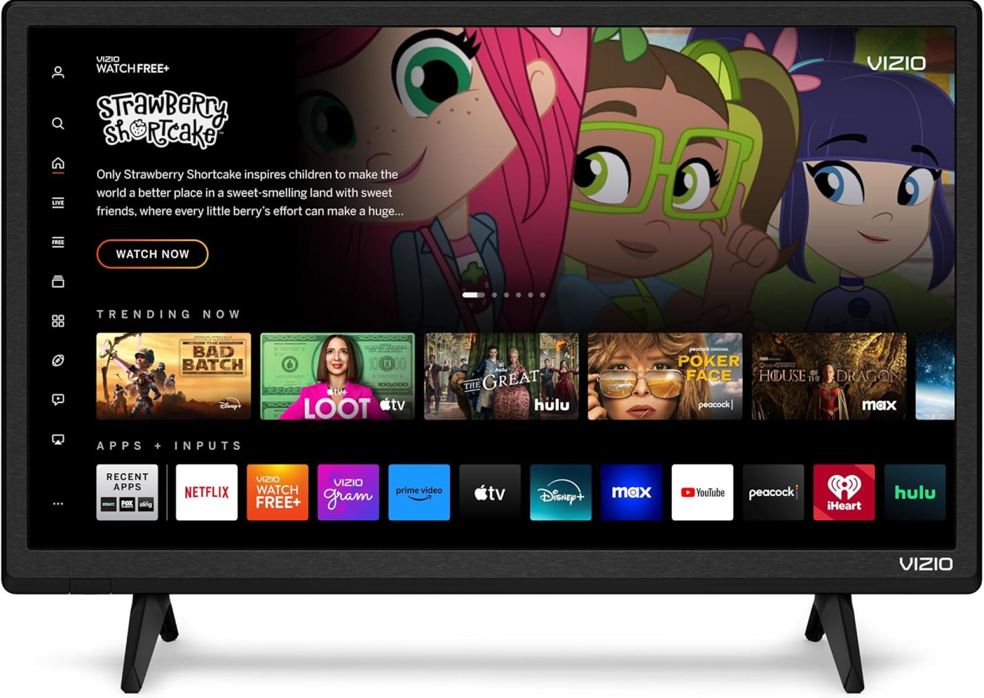 VIZIO 24-inch D-Series Full HD 1080p Smart TV with Apple AirPlay and Chromecast Built-in, Alexa Compatibility, D24f-J09, 2022 Model VIZIO 24-inch D-Series Full HD 1080p Smart TV with Apple AirPlay and Chromecast Built-in, Alexa Compatibility, D24f-J09, 2022 Model