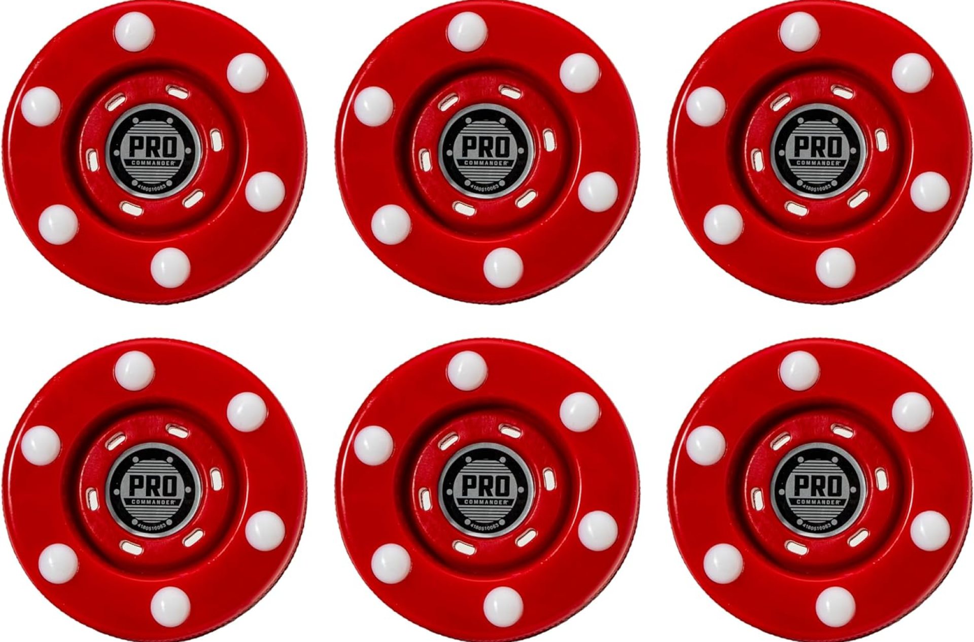 Franklin Sports NHL Street Roller Hockey Pucks – Pro Commander Outdoor Roller Hockey Pucks for Practice + Training – Outdoor Hockey Street Pucks with Rollers – 24 Bulk Packs, 6 Packs + Single Pucks Franklin Sports NHL Street Roller Hockey Pucks – Pro Commander Outdoor Roller Hockey Pucks for Practice + Training – Outdoor Hockey Street Pucks with Rollers – 24 Bulk Packs, 6 Packs + Single Pucks