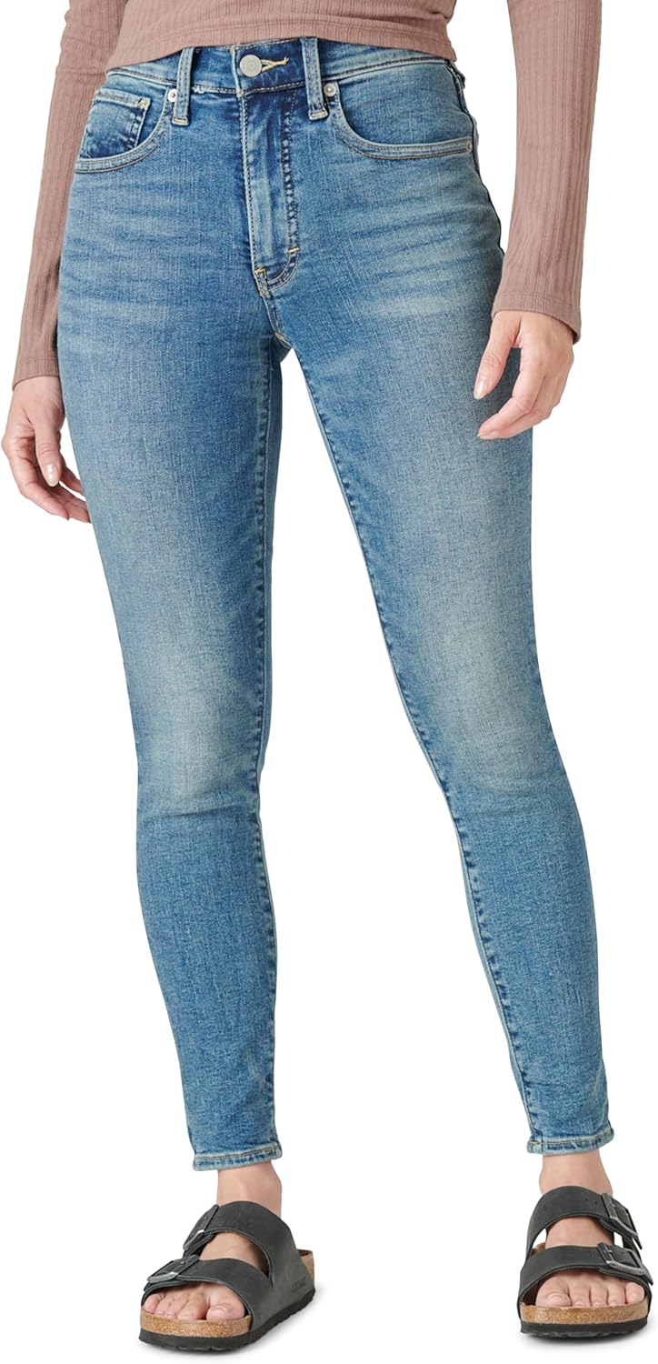 Lucky Brand Women’s High Rise Bridgette Straight Jean, Bloom, 31W X 29L Lucky Brand Women’s High Rise Bridgette Straight Jean, Bloom, 31W X 29L