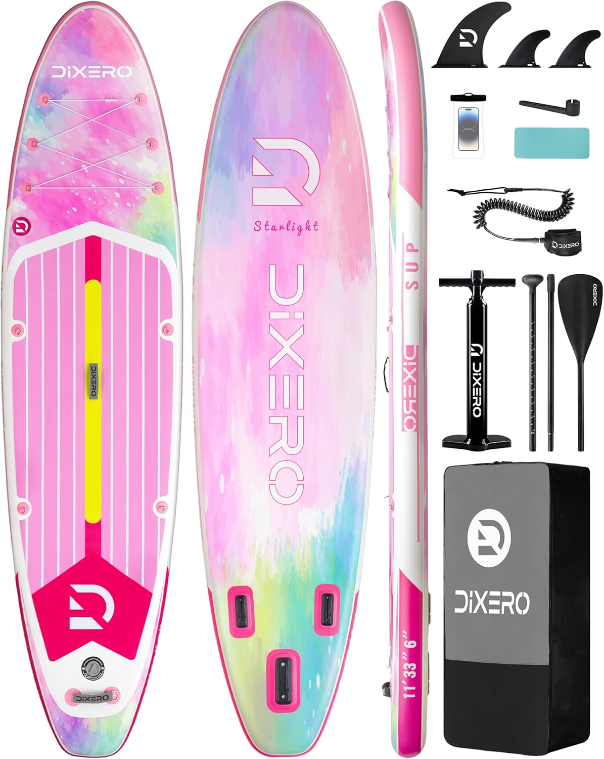 Inflatable Stand Up Paddle Board 11’*33″, Extra Wide Paddle Boards for Adults, SUP with Premium Accessories, Adjustable Paddle, Hand Pump, Bottom Fin, Leash Waterproof Phone Bag Inflatable Stand Up Paddle Board 11’*33″, Extra Wide Paddle Boards for Adults, SUP with Premium Accessories, Adjustable Paddle, Hand Pump, Bottom Fin, Leash Waterproof Phone Bag
