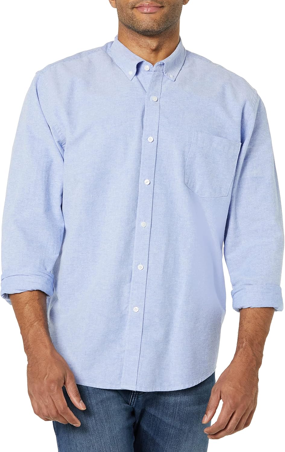 Amazon Essentials Slim-Fit Dress Shirts for Men – Long-Sleeve, Pocket, Button-Down Oxford Shirt Amazon Essentials Slim-Fit Dress Shirts for Men – Long-Sleeve, Pocket, Button-Down Oxford Shirt