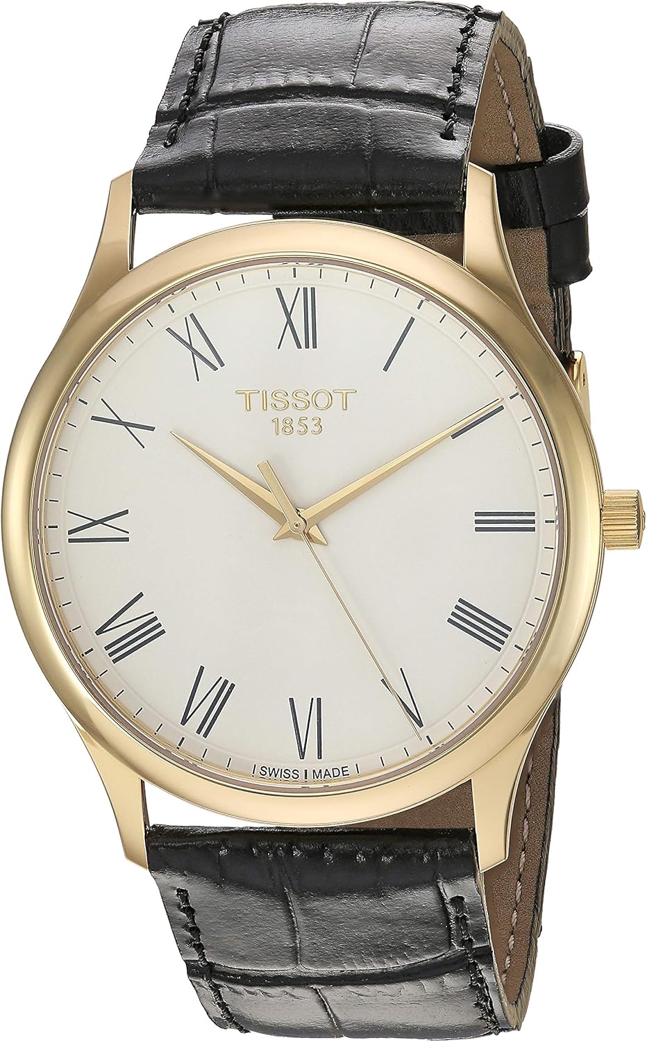 Tissot unisex-adult Excellence Steel And 18K Gold Dress Watch Black T9264101601300 Tissot unisex-adult Excellence Steel And 18K Gold Dress Watch Black T9264101601300