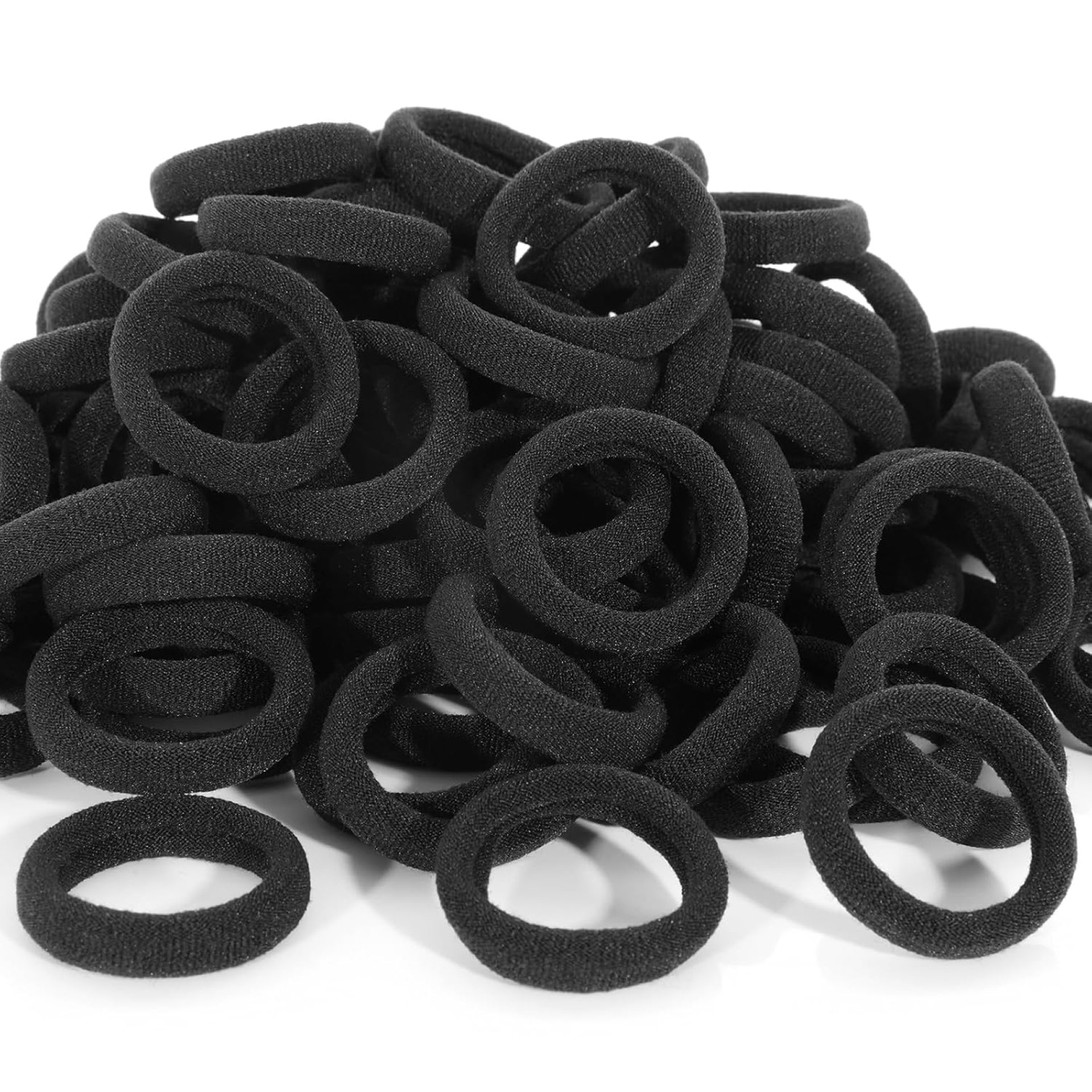120 Pcs Baby Hair Ties, Cotton Toddler Hair Ties for Girls and Kids, Small Seamless Hair Bands Elastic Ponytail Holders(Black) 120 Pcs Baby Hair Ties, Cotton Toddler Hair Ties for Girls and Kids, Small Seamless Hair Bands Elastic Ponytail Holders(Black)