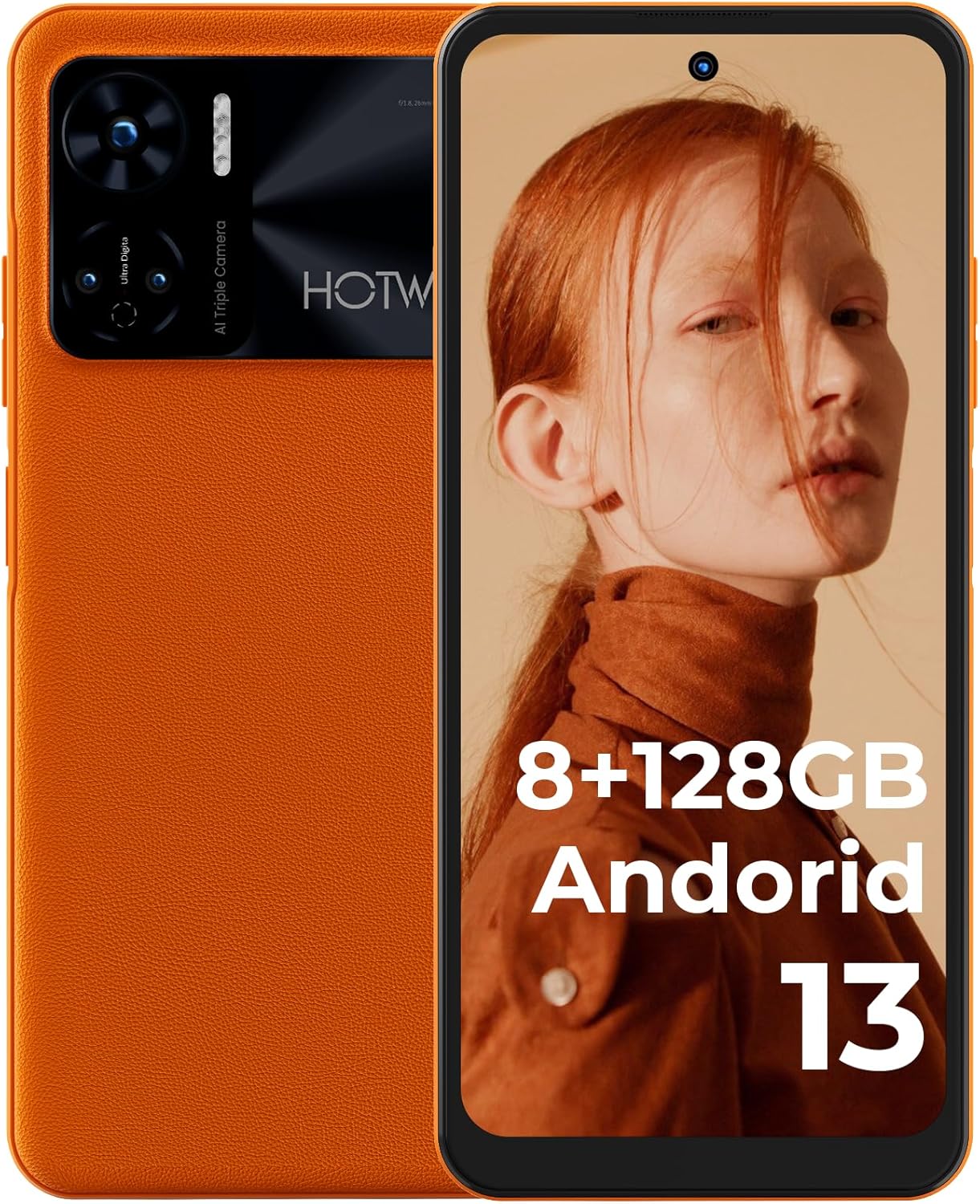 HOTWAV Note 12 Smartphone Android 13 2023, 8GB+128GB (1TB TF) 48MP 6.8″ HD+Cellphone,6180 mAh Battery 20W Fast Charging, Octa-Core 4G LTE Dual SIM Face ID/Fingerprint/GPS/NFC HOTWAV Note 12 Smartphone Android 13 2023, 8GB+128GB (1TB TF) 48MP 6.8″ HD+Cellphone,6180 mAh Battery 20W Fast Charging, Octa-Core 4G LTE Dual SIM Face ID/Fingerprint/GPS/NFC
