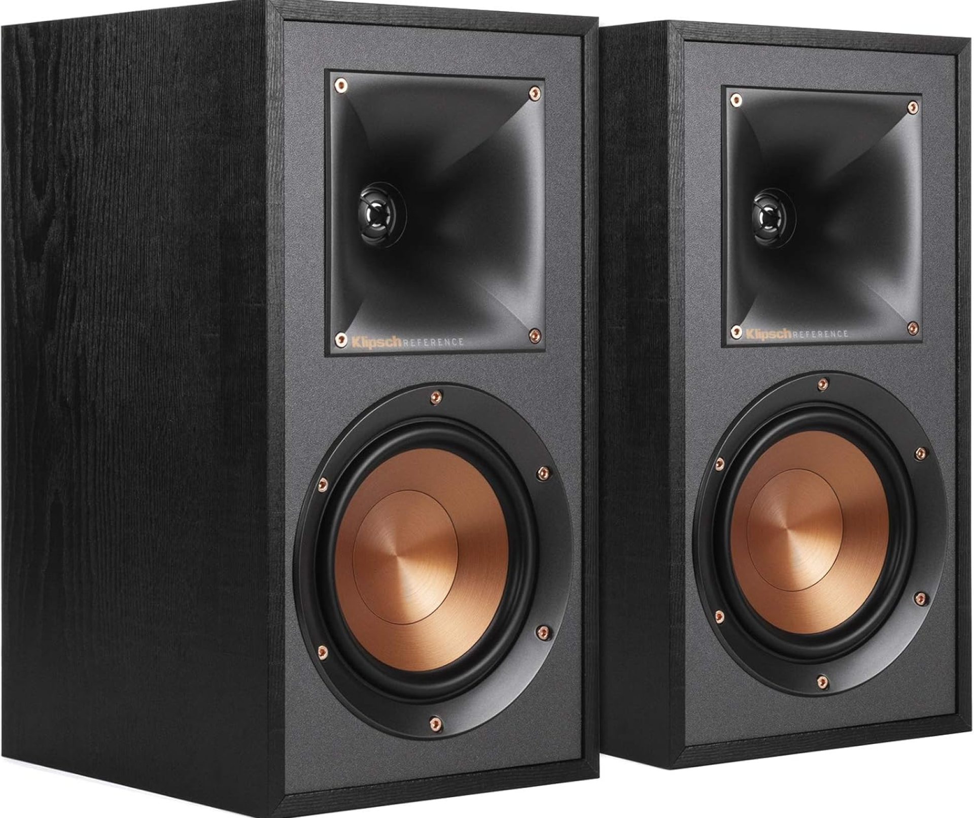 Klipsch R-41M Powerful Detailed Bookshelf Home Speaker Set of 2 Black Klipsch R-41M Powerful Detailed Bookshelf Home Speaker Set of 2 Black