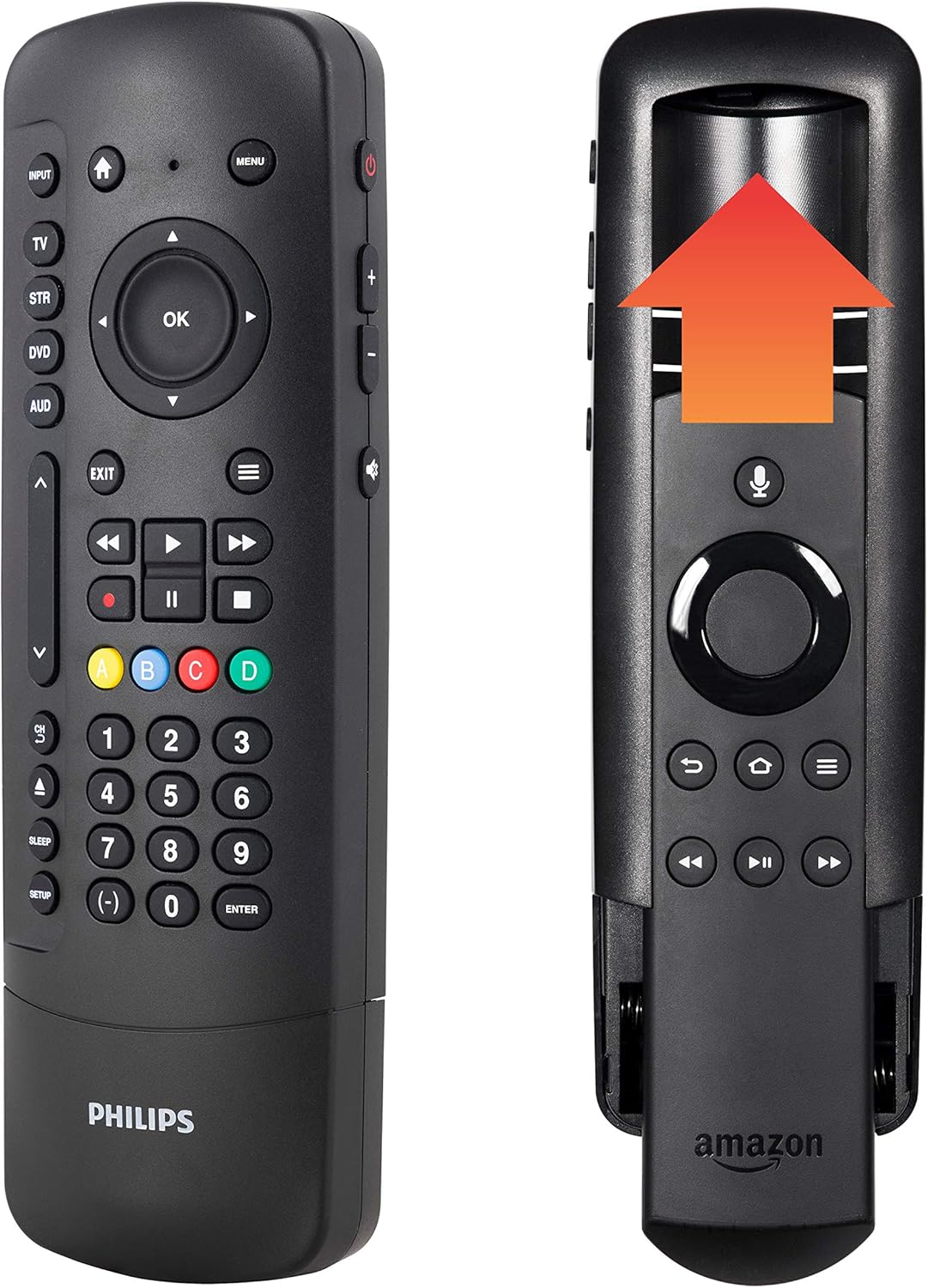 Philips Universal Remote Control for Fire TV Fire Stick Slide-in Cradle Fire Stick Remote Replacement for use as Samsung TV Remote Vizio Smart TV Remote LG Remote Control for Smart TV SRP2024A/27 Philips Universal Remote Control for Fire TV Fire Stick Slide-in Cradle Fire Stick Remote Replacement for use as Samsung TV Remote Vizio Smart TV Remote LG Remote Control for Smart TV SRP2024A/27