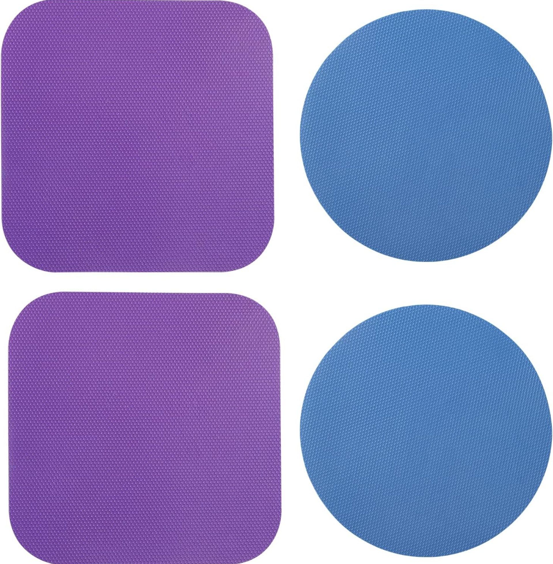 4pcs Jar Opener Gripper Pads, Rubber Jar Grippers Multi-function Jar Opener for Seniors with Weak Hands Kitchen Coasters (Blue, Purple) 4pcs Jar Opener Gripper Pads, Rubber Jar Grippers Multi-function Jar Opener for Seniors with Weak Hands Kitchen Coasters (Blue, Purple)