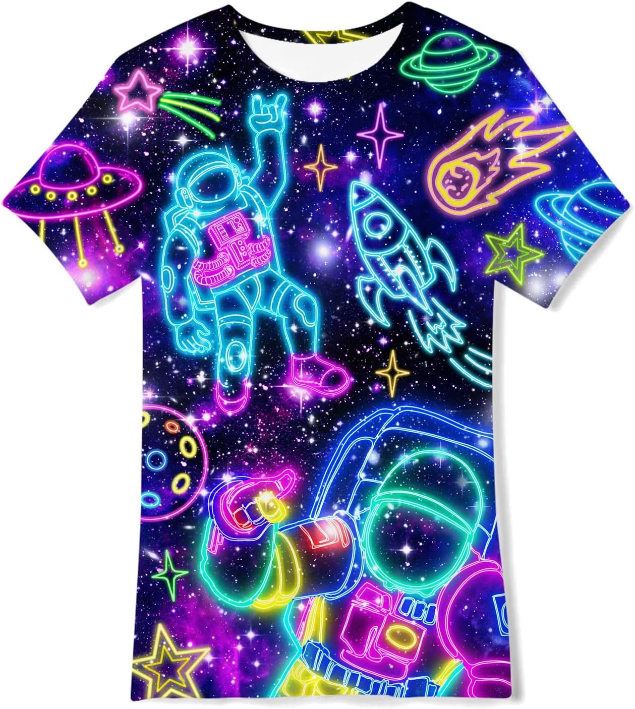 Enlifety Boys Girls T-Shirts 3D Graphic Shirts Kids Cool Short Sleeve Tees Size 4-14T Enlifety Boys Girls T-Shirts 3D Graphic Shirts Kids Cool Short Sleeve Tees Size 4-14T