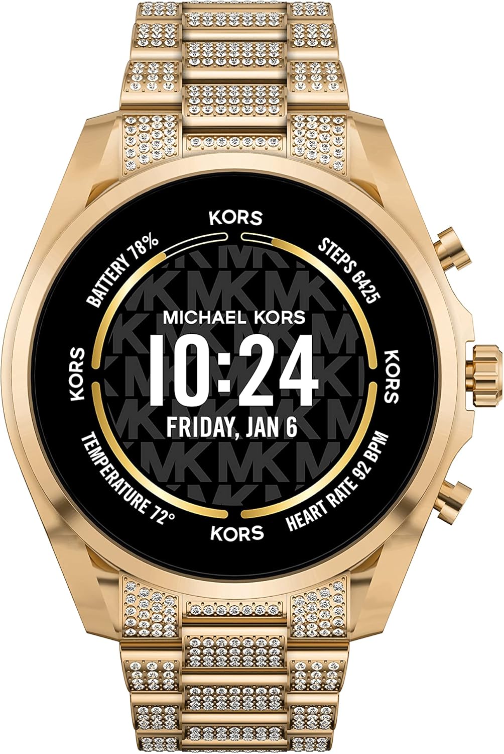 Michael Kors Men’s or Women’s Gen 6 44mm Touchscreen Smart Watch with Alexa Built-In, Fitness Tracker, Sleep Tracker, GPS, Music Control, Smartphone Notifications (Model: MKT5136V) Michael Kors Men’s or Women’s Gen 6 44mm Touchscreen Smart Watch with Alexa Built-In, Fitness Tracker, Sleep Tracker, GPS, Music Control, Smartphone Notifications (Model: MKT5136V)