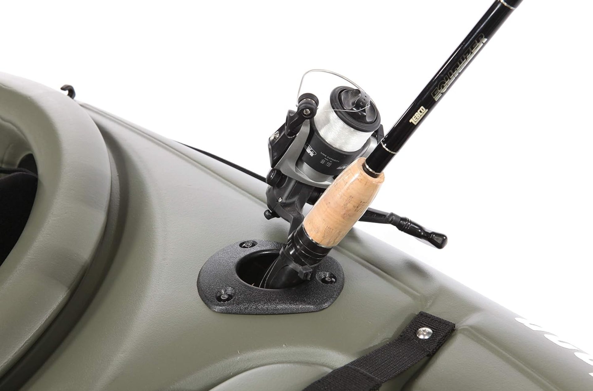 Pelican – Kayak Fishing Rod Holder – Flush Mount Rod Holder– Fishing Tackle Accessory – Recreational Kayak Rod Holder,Black Pelican – Kayak Fishing Rod Holder – Flush Mount Rod Holder– Fishing Tackle Accessory – Recreational Kayak Rod Holder,Black