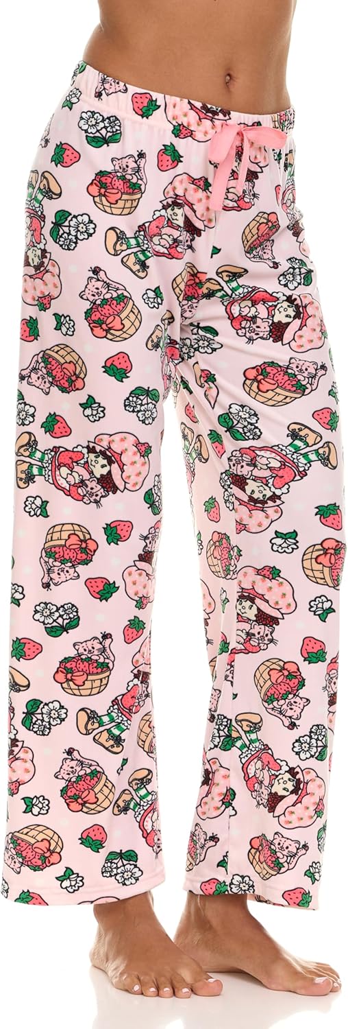 Women’s Pajama Pants – Scooby Doo, The Smurfs, Bratz, Strawberry Shortcake Soft and Cozy Pajama Bottoms for Women Women’s Pajama Pants – Scooby Doo, The Smurfs, Bratz, Strawberry Shortcake Soft and Cozy Pajama Bottoms for Women