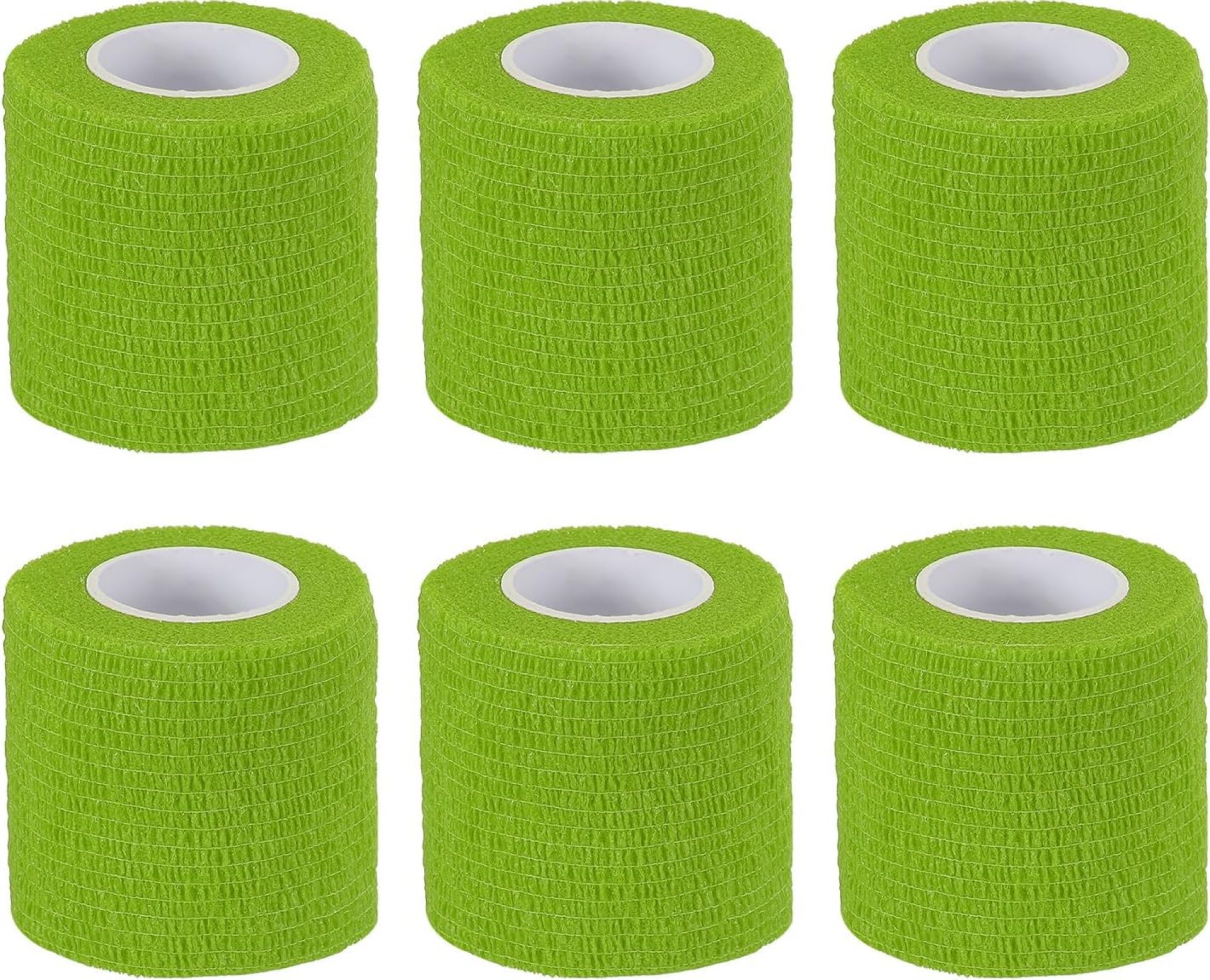 PATIKIL 1″ x 177″ Self Adhesive Bandage Wrap, 6 Pcs Elastic Self Breathable Self Adherent Wrap Tape for Stretch Athletic Sports Wrist Ankle Outdoor Tape, Light Green PATIKIL 1″ x 177″ Self Adhesive Bandage Wrap, 6 Pcs Elastic Self Breathable Self Adherent Wrap Tape for Stretch Athletic Sports Wrist Ankle Outdoor Tape, Light Green