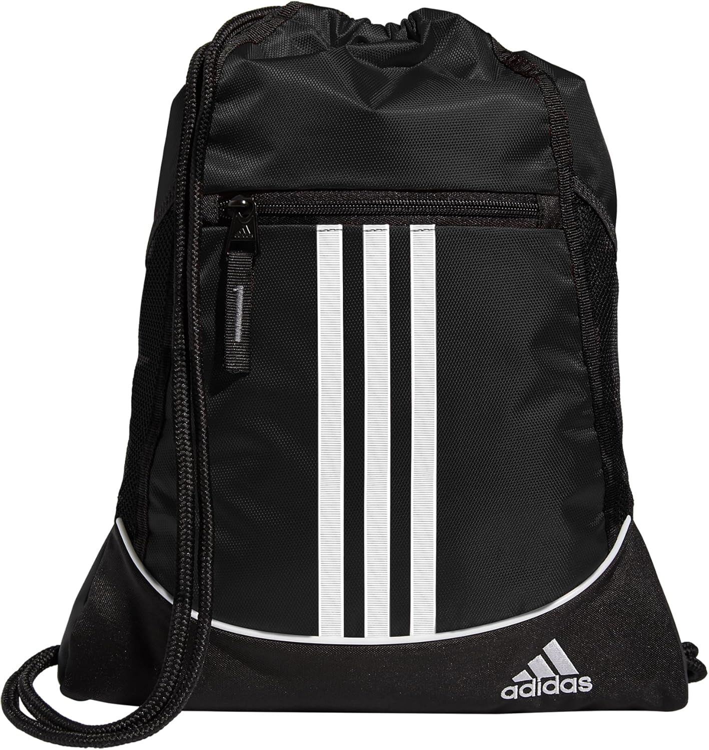 adidas Alliance Sackpack, Drawstring, Lightweight Small Gym Bag for Women, Soccer Backpack, Black, One Size adidas Alliance Sackpack, Drawstring, Lightweight Small Gym Bag for Women, Soccer Backpack, Black, One Size