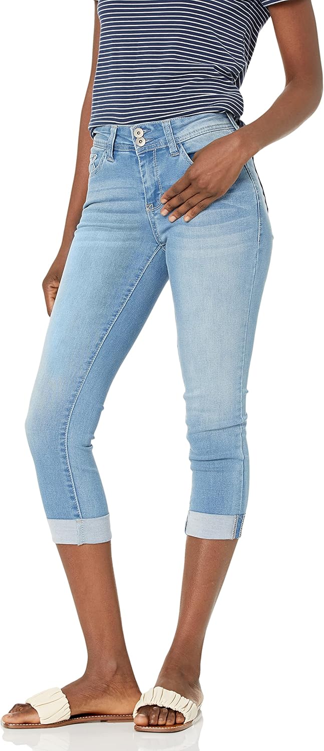 WallFlower Women’s Ultra Crop Mid-Rise Insta Soft Juniors (Standard and Plus) WallFlower Women’s Ultra Crop Mid-Rise Insta Soft Juniors (Standard and Plus)