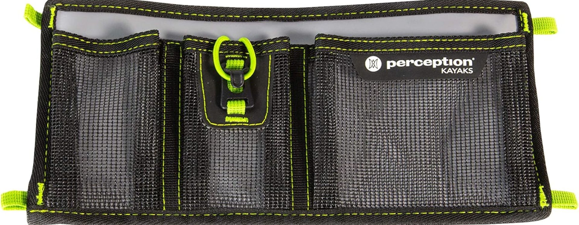 Perception Kayaks Splash Three Pocket Organizer – for Kayaks, Grey, One Size Perception Kayaks Splash Three Pocket Organizer – for Kayaks, Grey, One Size