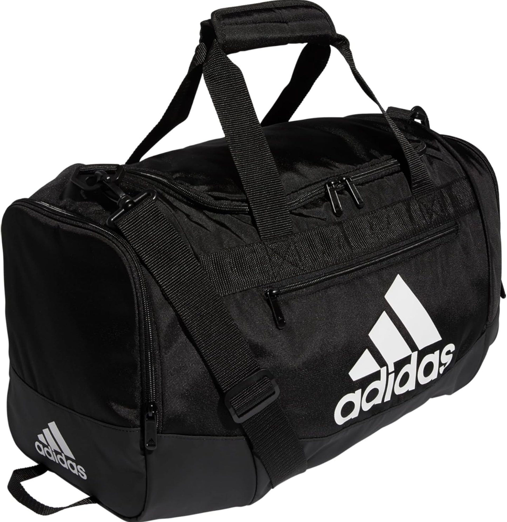 adidas Unisex Defender 4.0 Gym Duffel Bag for Men and Women, Black/White, Small (38L) adidas Unisex Defender 4.0 Gym Duffel Bag for Men and Women, Black/White, Small (38L)