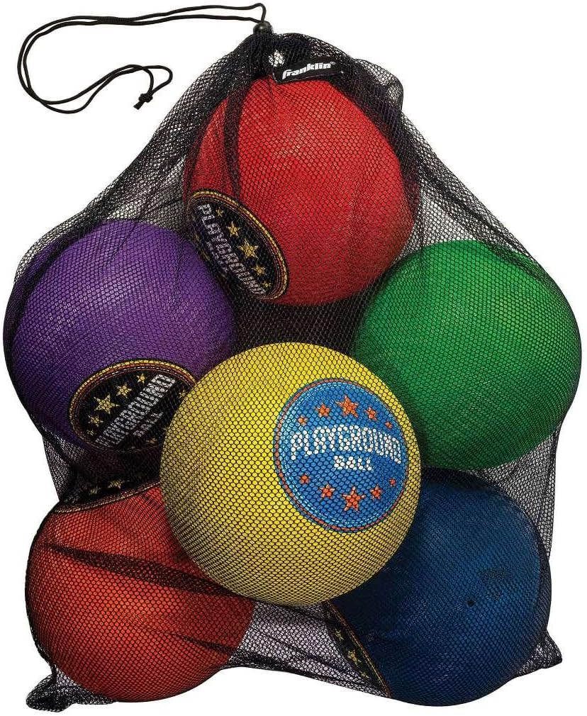 Franklin Sports Kids Playground Balls – Rubber Kickballs + Playground Balls For Kids – Great for Dodgeball, Kickball, 4 Square + Schoolyard Games – 8.5” Diameter Franklin Sports Kids Playground Balls – Rubber Kickballs + Playground Balls For Kids – Great for Dodgeball, Kickball, 4 Square + Schoolyard Games – 8.5” Diameter