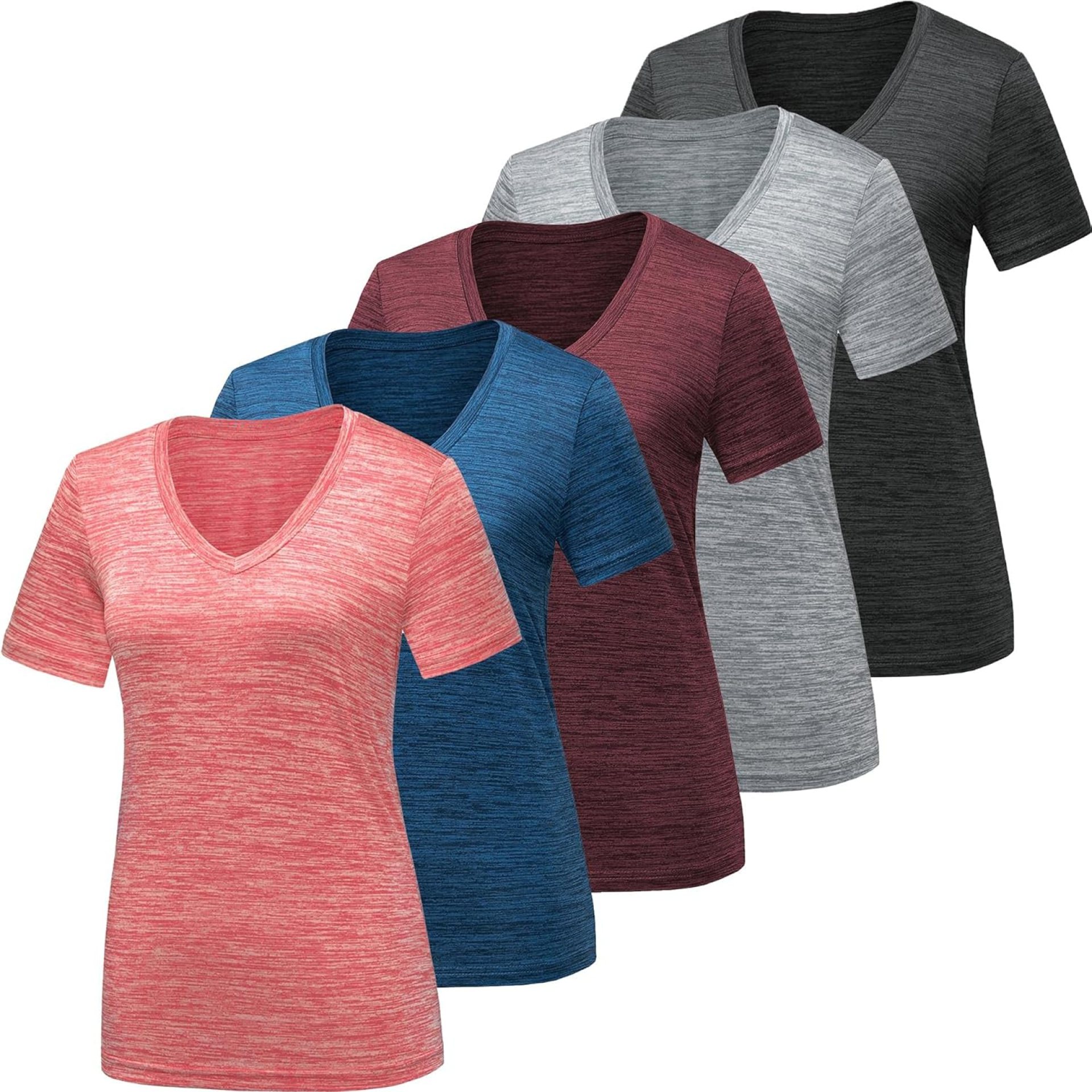 BALENNZ Workout Shirts for Women, Moisture Wicking Quick Dry Active Athletic Women’s Gym Performance T Shirts BALENNZ Workout Shirts for Women, Moisture Wicking Quick Dry Active Athletic Women’s Gym Performance T Shirts