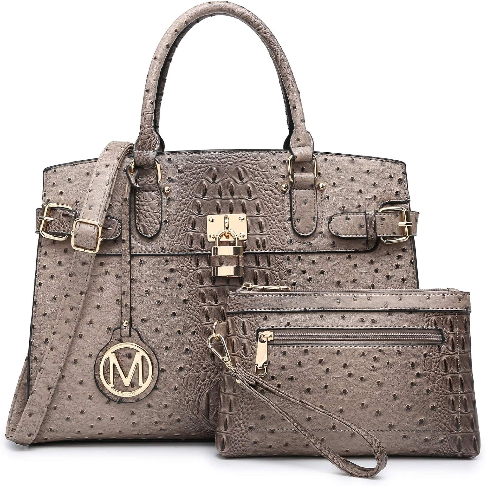 MKP Women Fashion Satchel Handbags and Purses Ladies Top Handle Tote Work Shoulder Bags with Matching Wristlet Wallet MKP Women Fashion Satchel Handbags and Purses Ladies Top Handle Tote Work Shoulder Bags with Matching Wristlet Wallet