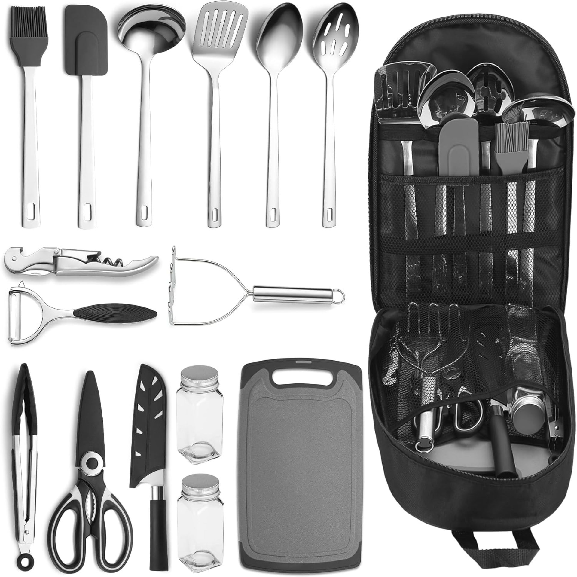 Camping Essentials Accessories Camping Gear Must Haves, Cooking Utensils Set Rv Camping Kitchen Backpacking Supplies Camper Gadgets Outdoor Hiking Travel Picnic Gifts Camping Essentials Accessories Camping Gear Must Haves, Cooking Utensils Set Rv Camping Kitchen Backpacking Supplies Camper Gadgets Outdoor Hiking Travel Picnic Gifts
