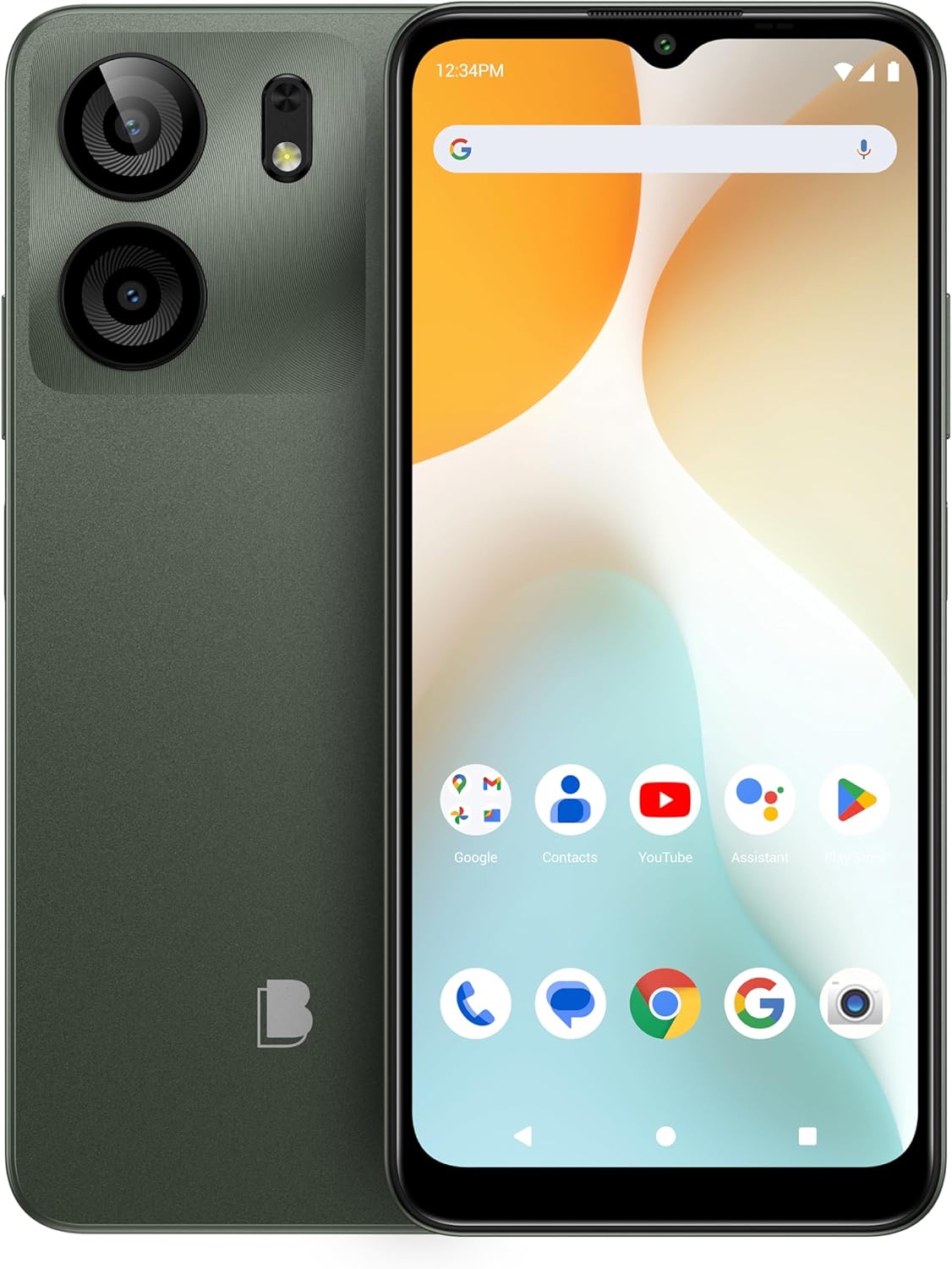 BLU F5| 5G | 2024 | All-Day Battery | Unlocked | 6.6” HD+ Display | 128GB | Dual 50MP | US Version | Green BLU F5| 5G | 2024 | All-Day Battery | Unlocked | 6.6” HD+ Display | 128GB | Dual 50MP | US Version | Green