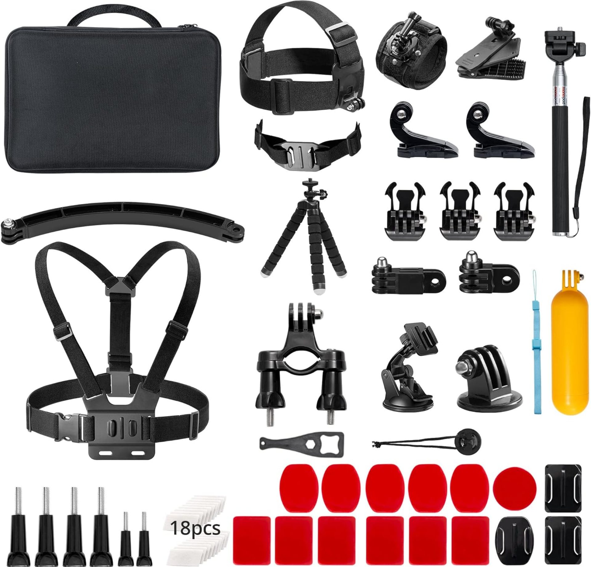 AKASO 60 in 1 Action Camera Accessories Kit Compatible with EK7000/EK7000 Pro/Brave 4/Brave 4 pro/Brave 7 LE/Brave 7/Brave 8/V50X/V50 Pro/V50 Elite/GoPro Hero 11 10 9 8 7/ DJI/Apexcam Action Cameras AKASO 60 in 1 Action Camera Accessories Kit Compatible with EK7000/EK7000 Pro/Brave 4/Brave 4 pro/Brave 7 LE/Brave 7/Brave 8/V50X/V50 Pro/V50 Elite/GoPro Hero 11 10 9 8 7/ DJI/Apexcam Action Cameras