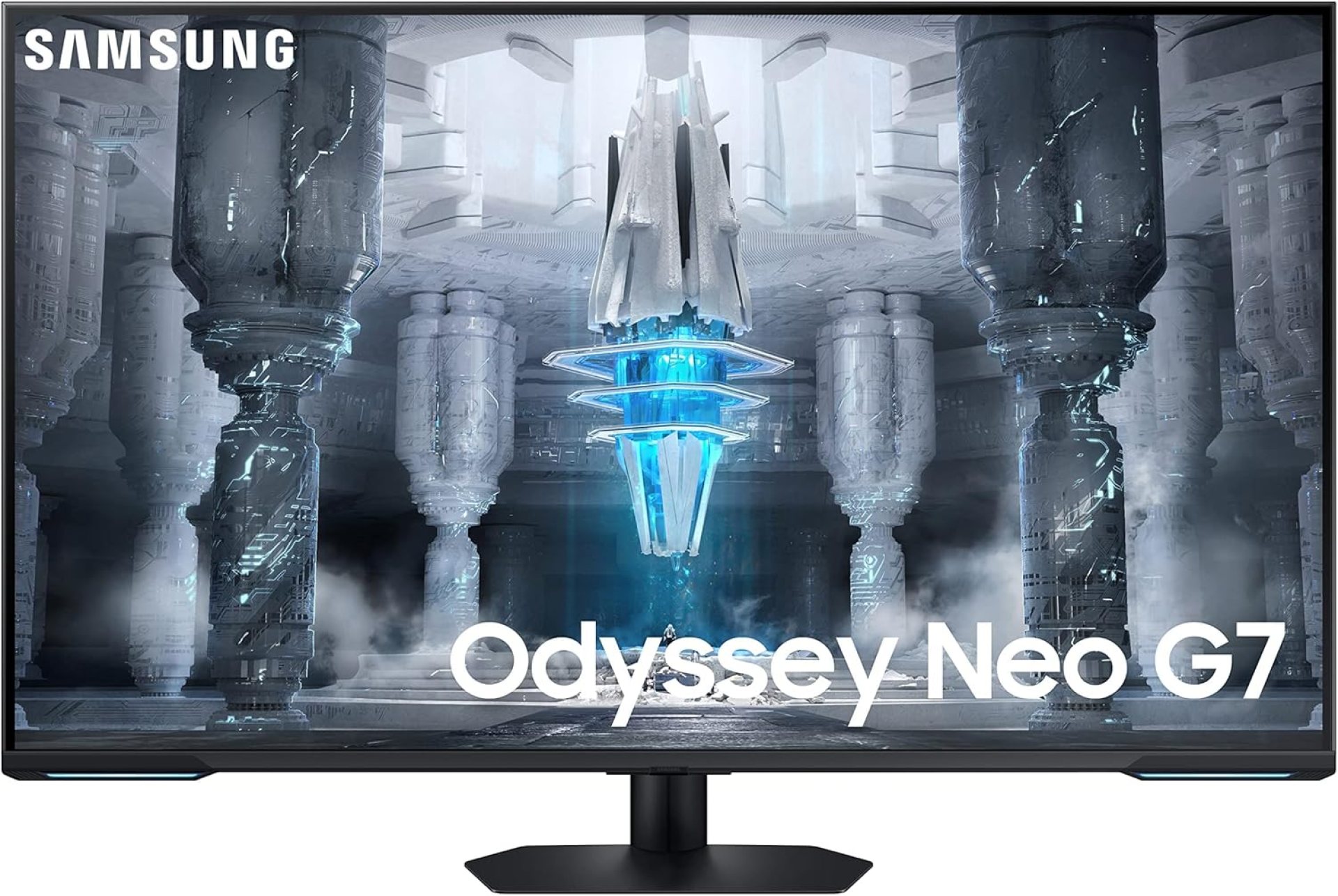 SAMSUNG 43″ Odyssey Neo G7 Series 4K UHD Smart Gaming Monitor, 144Hz, 1ms, VESA Display HDR600, Quantum Matrix Technology, AMD FreeSync Premium Pro, LS43CG702NNXZA, 2023, Black SAMSUNG 43″ Odyssey Neo G7 Series 4K UHD Smart Gaming Monitor, 144Hz, 1ms, VESA Display HDR600, Quantum Matrix Technology, AMD FreeSync Premium Pro, LS43CG702NNXZA, 2023, Black