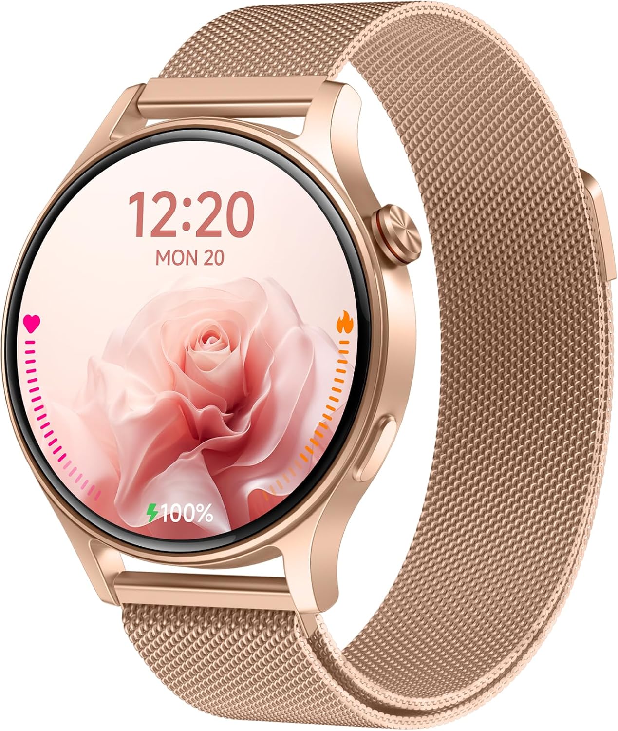 aeac Smart Watch for Women, AMOLED Ultra-Clear Screen Activity Trackers with Heart Rate/Sleep/SpO2 Monitor, Smartwatch for iPhone/Samsung/Android, 110+ Sport Modes (Gold, S/M/L, Gold) aeac Smart Watch for Women, AMOLED Ultra-Clear Screen Activity Trackers with Heart Rate/Sleep/SpO2 Monitor, Smartwatch for iPhone/Samsung/Android, 110+ Sport Modes (Gold, S/M/L, Gold)