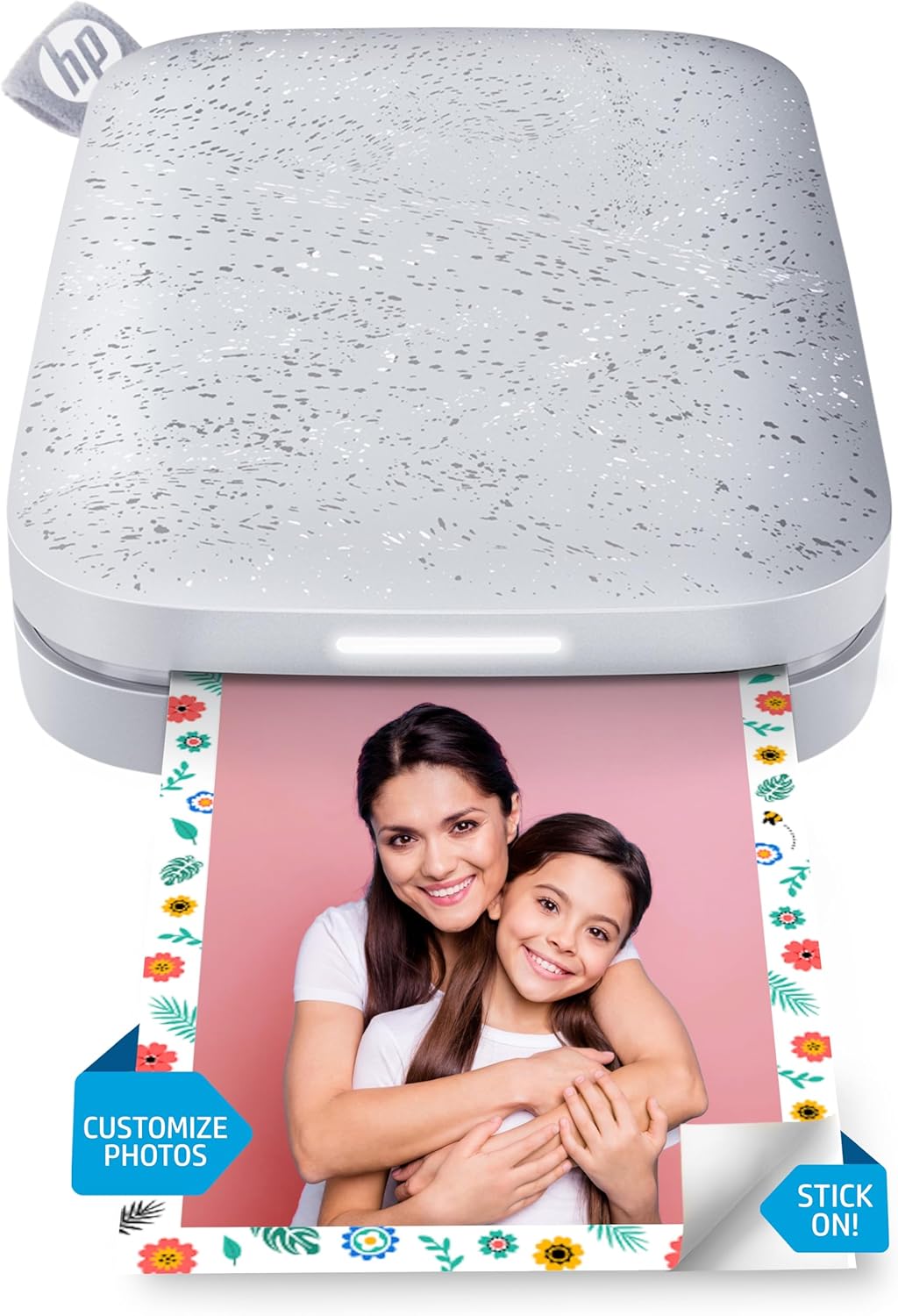 HP Sprocket 2×3″ Instant Smartphone Photo Printer – Portable Color Wireless Mobile Printer – Zink Sticky-Back Photos – Print from Compatible iOS & Android Devices with Bluetooth w/Fun App – Luna Pearl HP Sprocket 2×3″ Instant Smartphone Photo Printer – Portable Color Wireless Mobile Printer – Zink Sticky-Back Photos – Print from Compatible iOS & Android Devices with Bluetooth w/Fun App – Luna Pearl