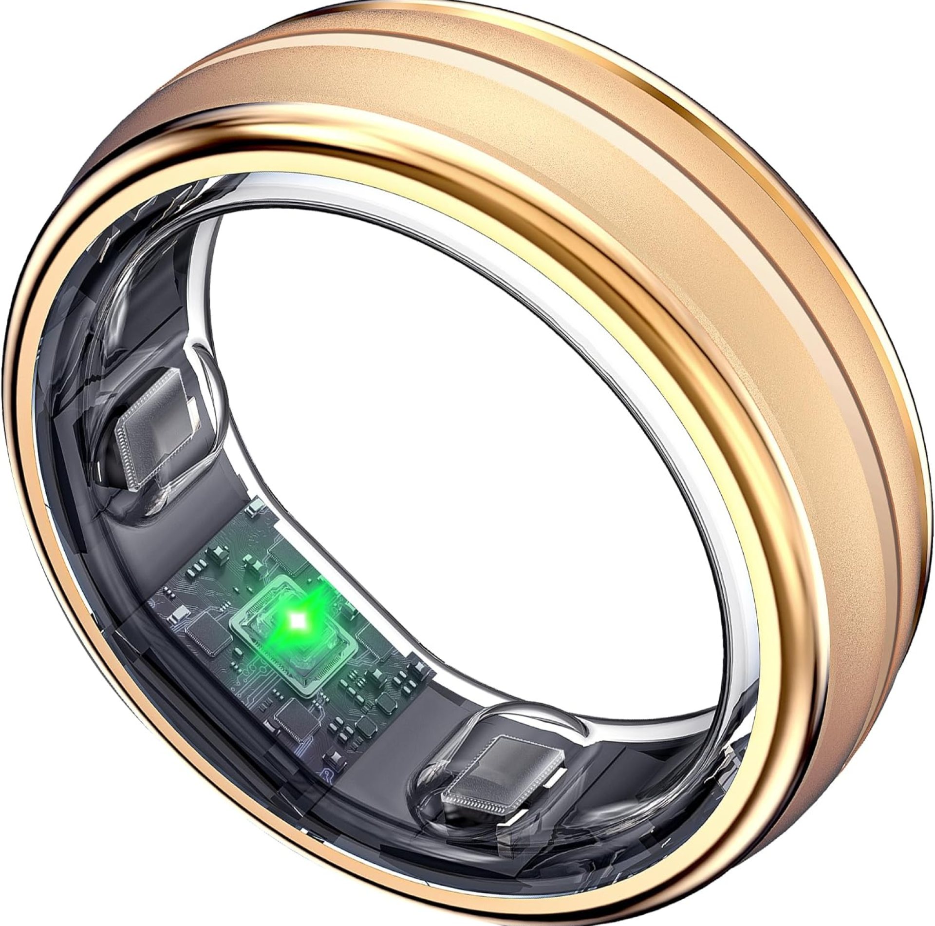 Smart Ring for Women Men – Fitness Ring with Sleep & Step Tracker | Waterproof Health Ring with Heart Rate Monitor, Compatible with iOS & Android, No App Subscription (Gold, 9) Smart Ring for Women Men – Fitness Ring with Sleep & Step Tracker | Waterproof Health Ring with Heart Rate Monitor, Compatible with iOS & Android, No App Subscription (Gold, 9)