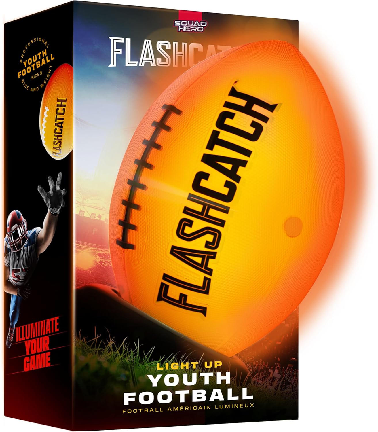 Light Up Football – Glow in the Dark Ball – NO 6 – Outdoor Sports Birthday Gifts for Boys 8-15+ Year Old – Kids Teenage Youth Easter Gift Ideas Activity – Boy Toys Stuff Ages 8 9 10 11 12 13 14 15 Light Up Football – Glow in the Dark Ball – NO 6 – Outdoor Sports Birthday Gifts for Boys 8-15+ Year Old – Kids Teenage Youth Easter Gift Ideas Activity – Boy Toys Stuff Ages 8 9 10 11 12 13 14 15