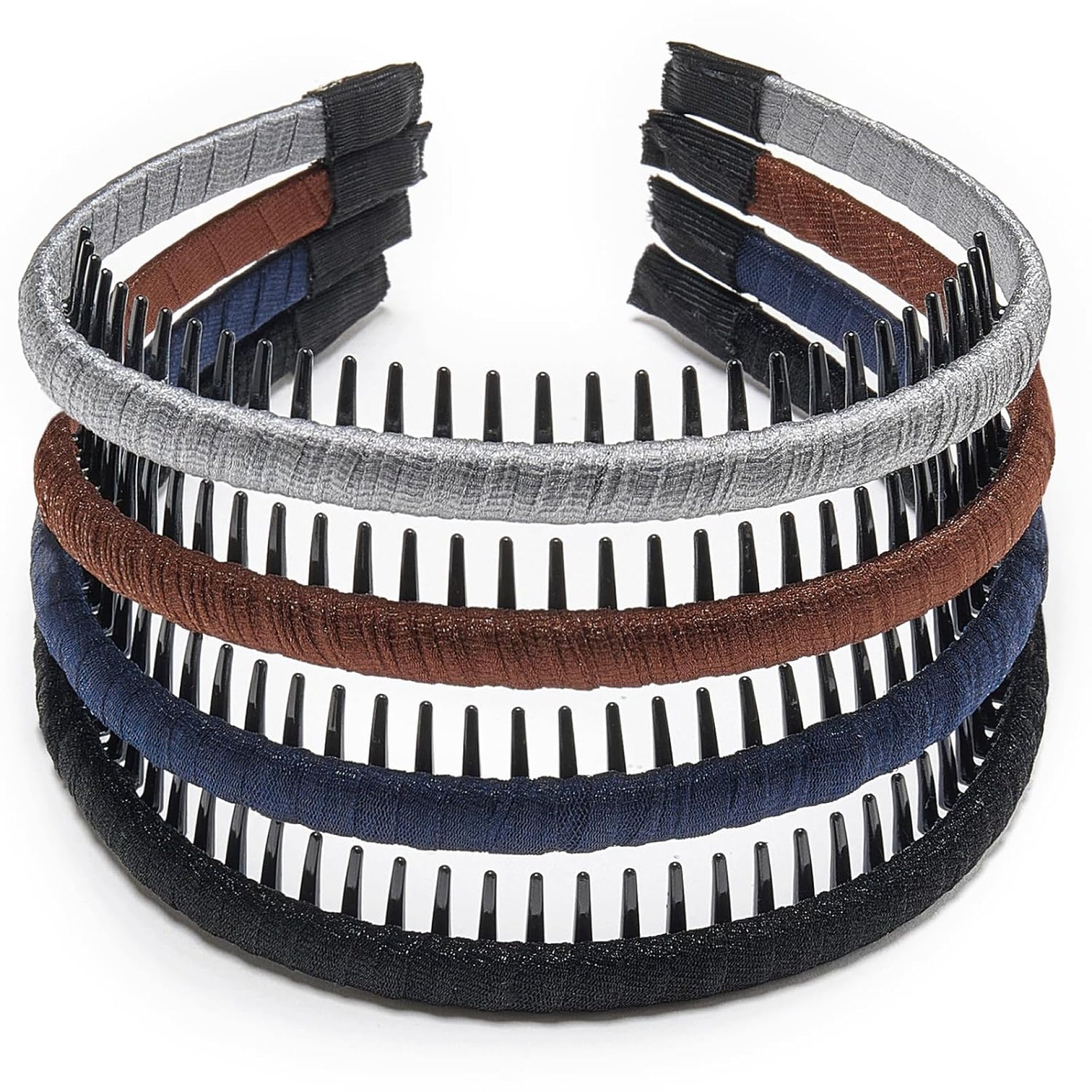 STHUAHE4PC Multicolor Protection Resin Teeth Comb Hair Hoop Hairband Headband Hair Accessories by Beauty hair (Multi-colored-No.13) STHUAHE4PC Multicolor Protection Resin Teeth Comb Hair Hoop Hairband Headband Hair Accessories by Beauty hair (Multi-colored-No.13)