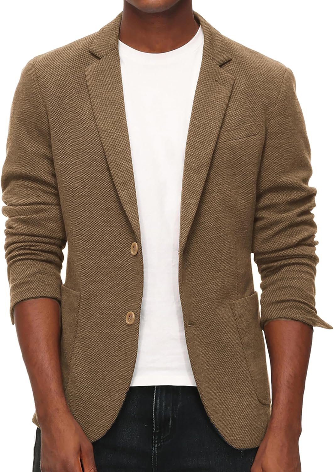 PJ PAUL JONES Men’s Casual Knit Blazer Suit Jackets Two Button Lightweight Unlined Sport Coat PJ PAUL JONES Men’s Casual Knit Blazer Suit Jackets Two Button Lightweight Unlined Sport Coat