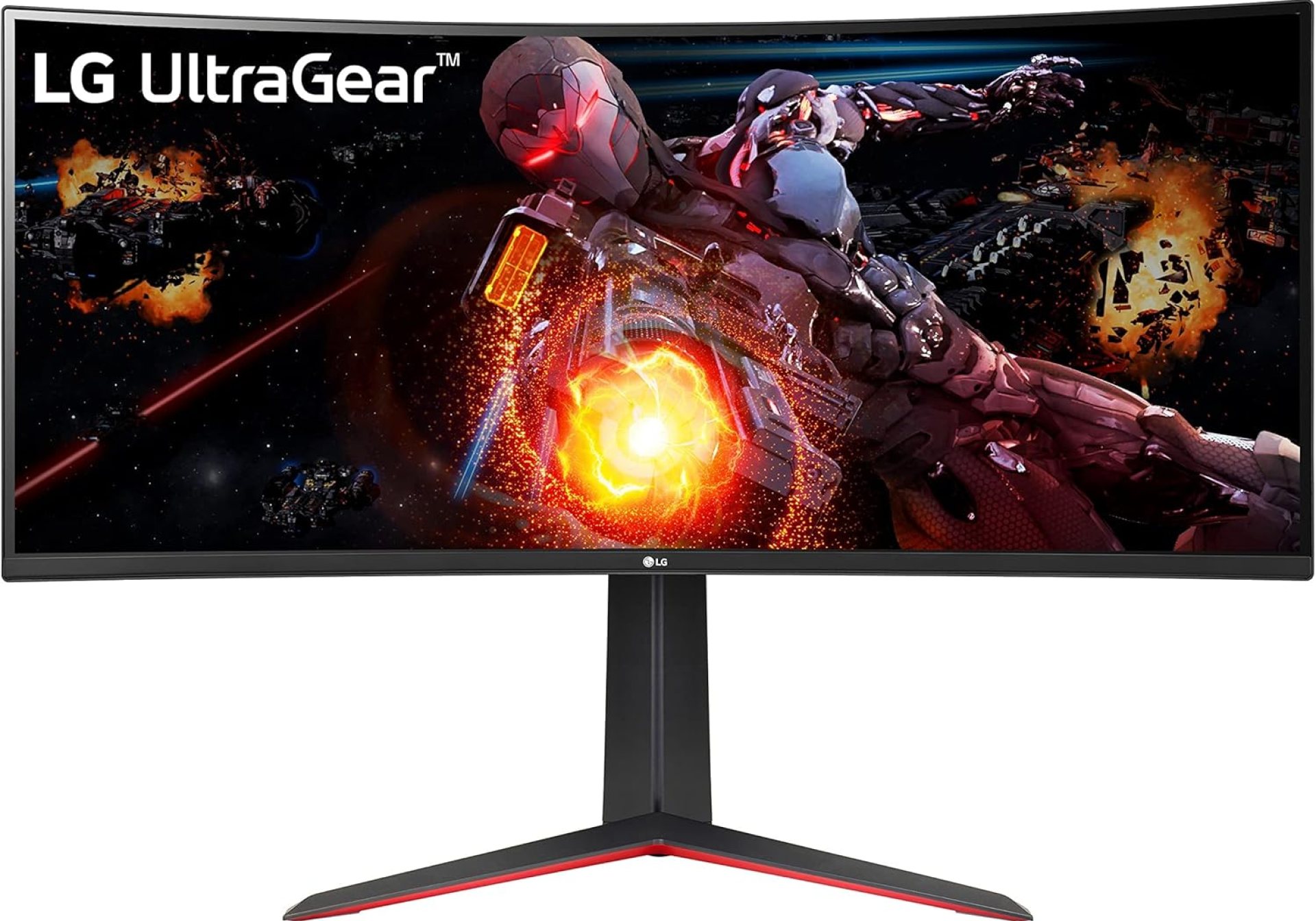 LG UltraGear QHD 34-Inch Curved Gaming Monitor 34GP63A-B, VA with HDR 10 Compatibility and AMD FreeSync Premium, 160Hz, Black LG UltraGear QHD 34-Inch Curved Gaming Monitor 34GP63A-B, VA with HDR 10 Compatibility and AMD FreeSync Premium, 160Hz, Black