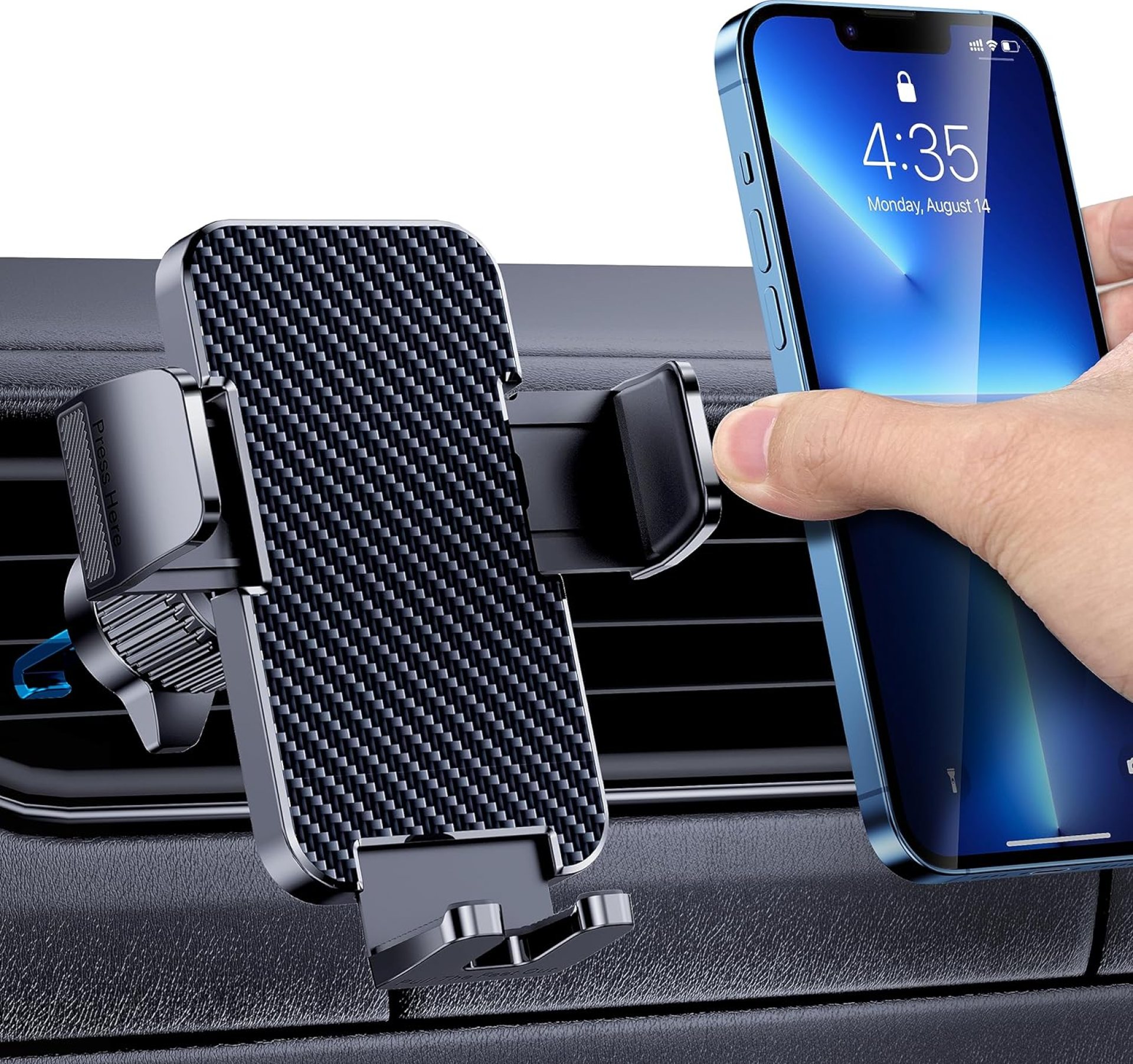 Phone Mount for Car Phone Holders Cell Phone Holder Hands Free Phone Stand for Car Vent Automobile Mount Fit iPhone Android Smartphone Universal Phone Mount for Car Phone Holders Cell Phone Holder Hands Free Phone Stand for Car Vent Automobile Mount Fit iPhone Android Smartphone Universal