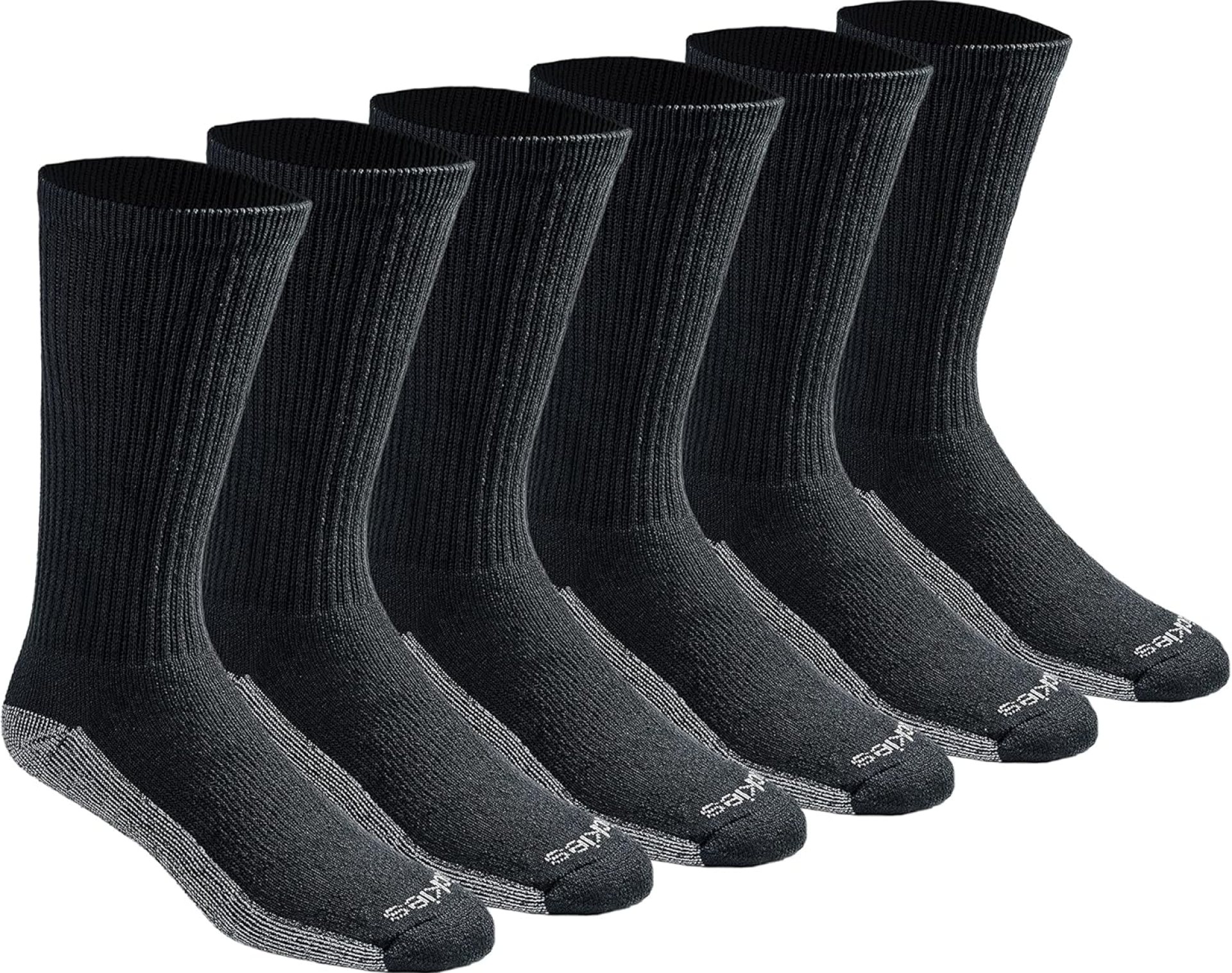 Dickies Men’s Dri-Tech Original Moisture Control Crew Socks, Available in M-XXL (6, 12, 18 Pairs) Dickies Men’s Dri-Tech Original Moisture Control Crew Socks, Available in M-XXL (6, 12, 18 Pairs)