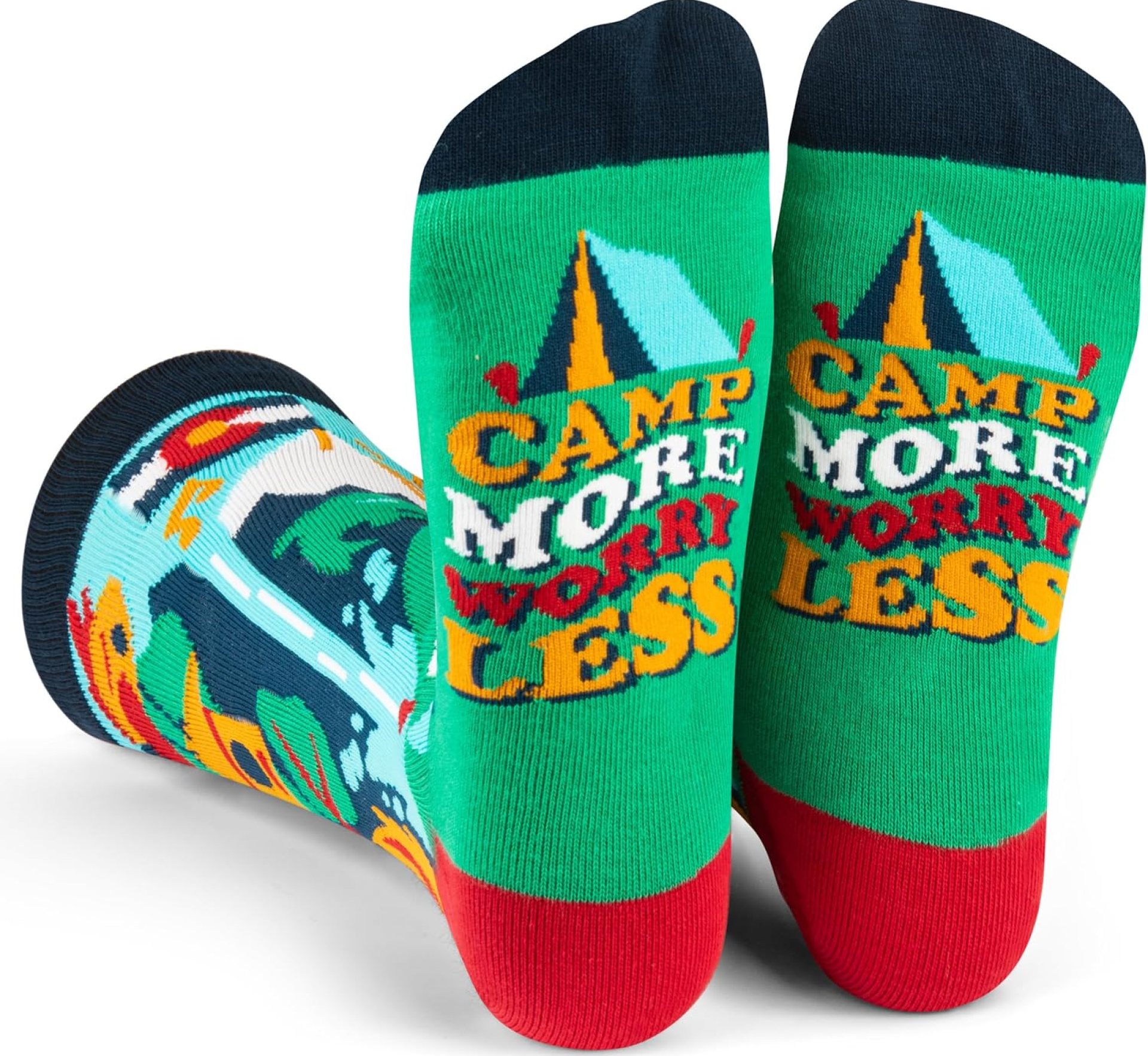 Lavley Funny Bicycle Socks – Cool Bike and Cyclist Gifts for Men, Women, and Teens – Unisex, Crew Length, One Size Fits Most Lavley Funny Bicycle Socks – Cool Bike and Cyclist Gifts for Men, Women, and Teens – Unisex, Crew Length, One Size Fits Most