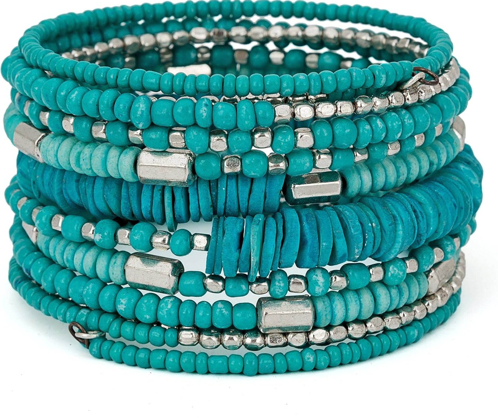 SPUNKYsoul Handmade Bohemian Coil Spring Bracelet for Women Collection SPUNKYsoul Handmade Bohemian Coil Spring Bracelet for Women Collection