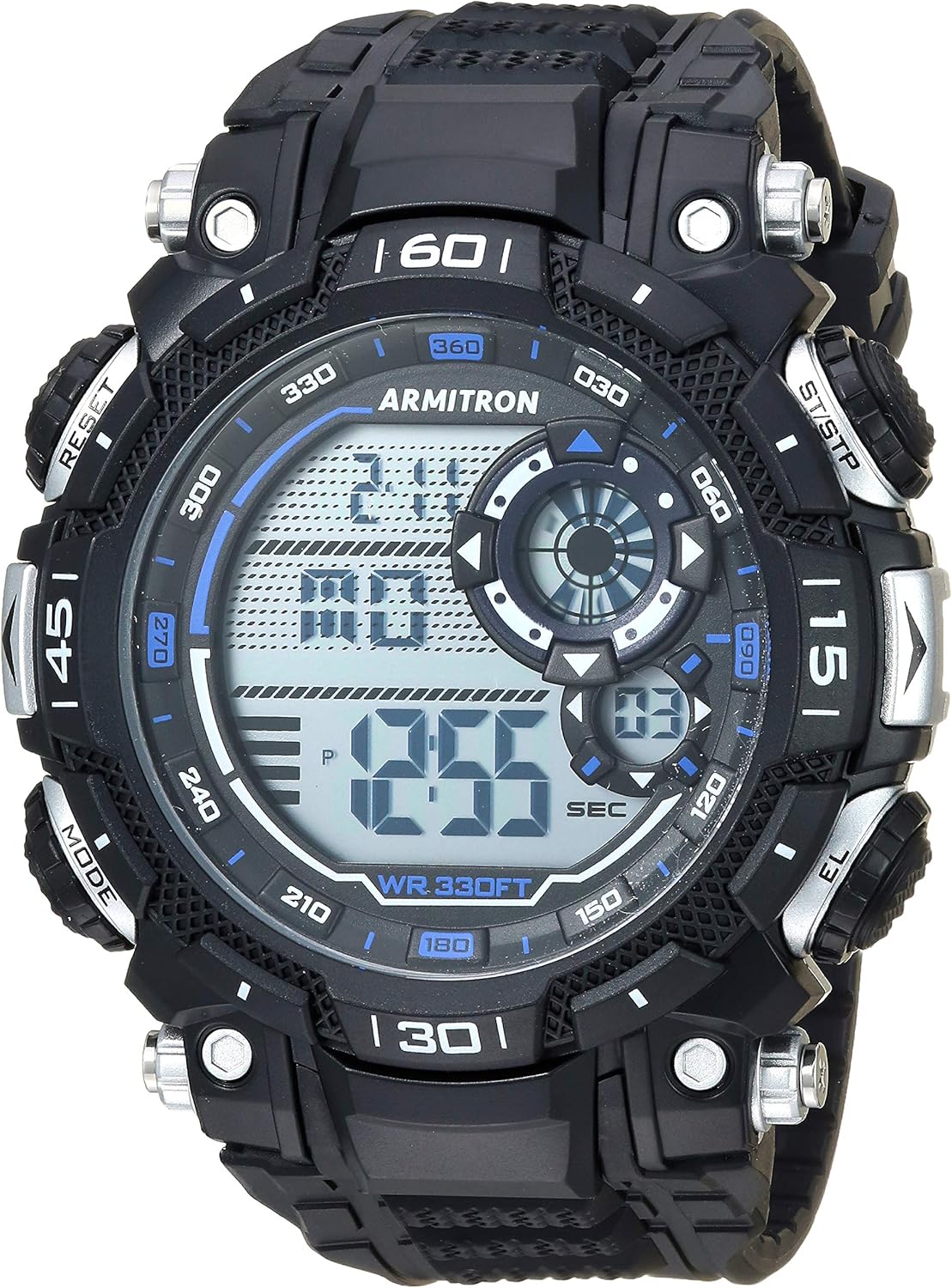 Armitron Sport Men’s Digital Chronograph Resin Strap Watch, 40/8397 Armitron Sport Men’s Digital Chronograph Resin Strap Watch, 40/8397