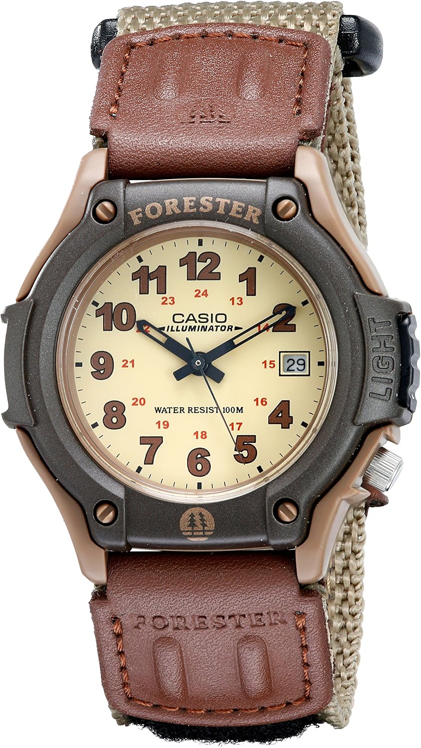 Casio FT500WC Series | Men’s Analog Watch | 100 Meter Water Resistance | LED Light | Date Display | Leather/Cloth Band | Regular Time Keeping (HR, Min, SEC, PM, Date, Day) | 3 Year Battery Casio FT500WC Series | Men’s Analog Watch | 100 Meter Water Resistance | LED Light | Date Display | Leather/Cloth Band | Regular Time Keeping (HR, Min, SEC, PM, Date, Day) | 3 Year Battery
