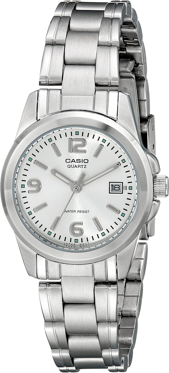 Casio Women’s LTP1215A-7ACR Stainless Steel Watch Casio Women’s LTP1215A-7ACR Stainless Steel Watch