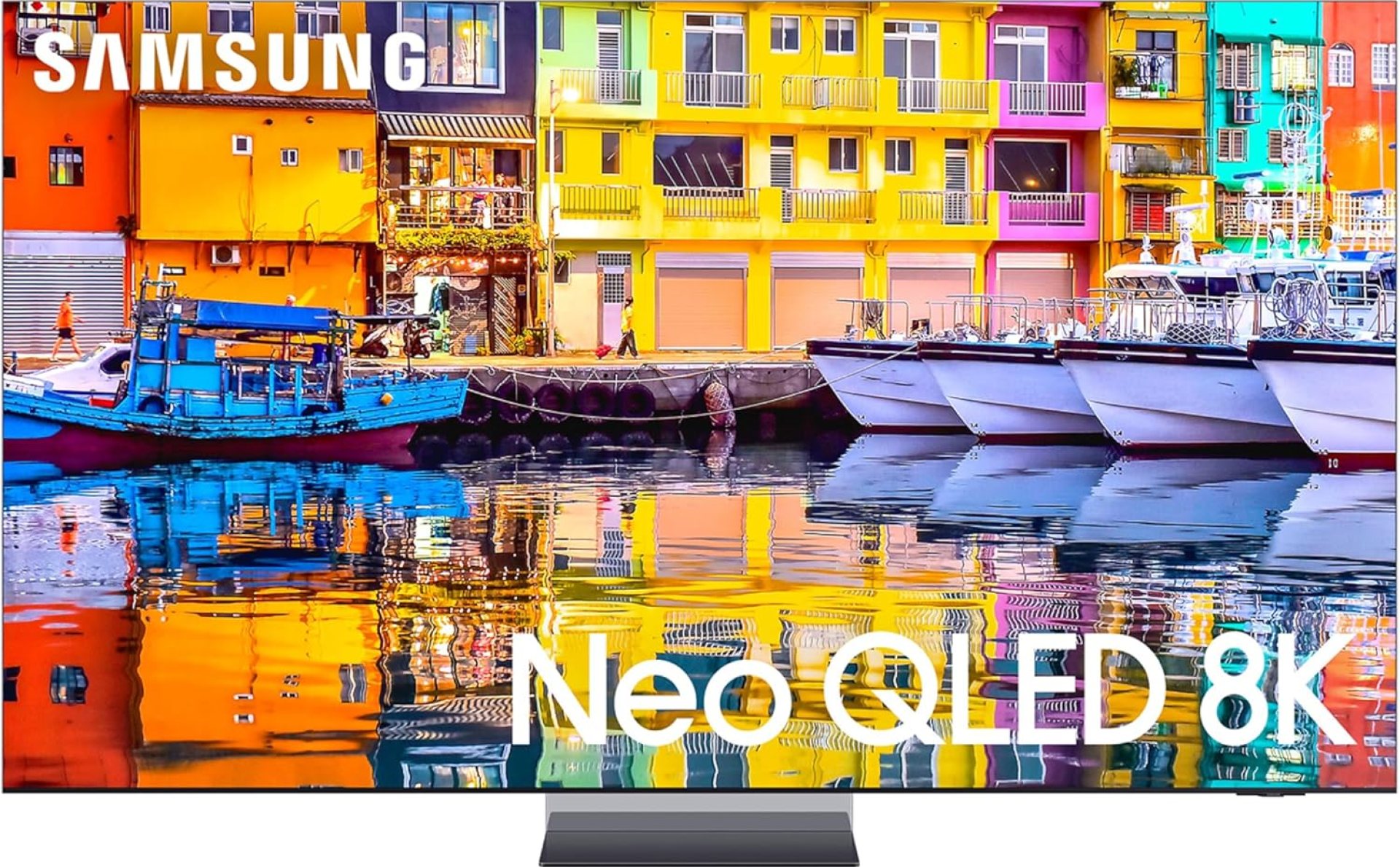 SAMSUNG 85-Inch Class QLED 8K QN900D Series Neo Quantum HDR Smart TV w/Dolby Atmos, Object Tracking Sound Pro, Infinity Edge, AI Motion Enhancer Pro, Alexa Built-in (QN85QN900D, 2024 Model) (Renewed) SAMSUNG 85-Inch Class QLED 8K QN900D Series Neo Quantum HDR Smart TV w/Dolby Atmos, Object Tracking Sound Pro, Infinity Edge, AI Motion Enhancer Pro, Alexa Built-in (QN85QN900D, 2024 Model) (Renewed)