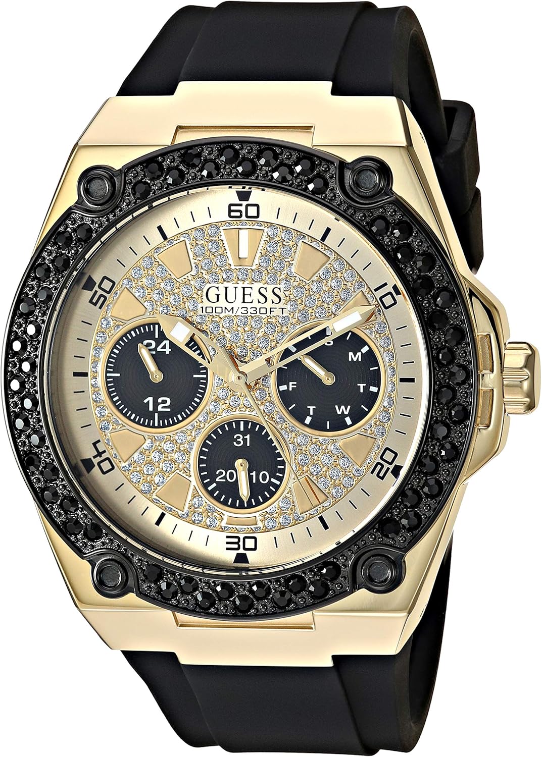 GUESS Men’s Stainless Steel Quartz Watch GUESS Men’s Stainless Steel Quartz Watch