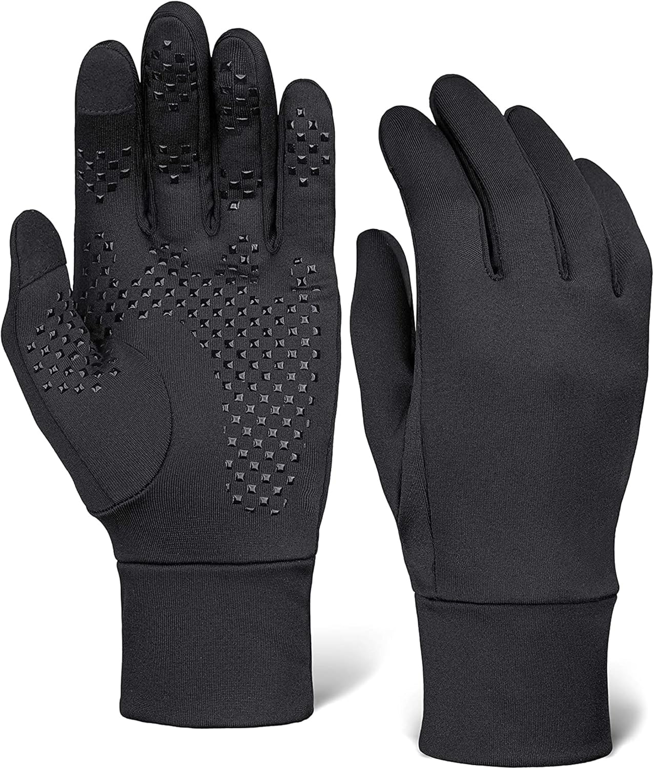 OutdoorEssentials Running Gloves – Touchscreen Men’s Winter Gloves – Glove Liners – Hiking Gloves Cold Weather – Warm Gloves OutdoorEssentials Running Gloves – Touchscreen Men’s Winter Gloves – Glove Liners – Hiking Gloves Cold Weather – Warm Gloves