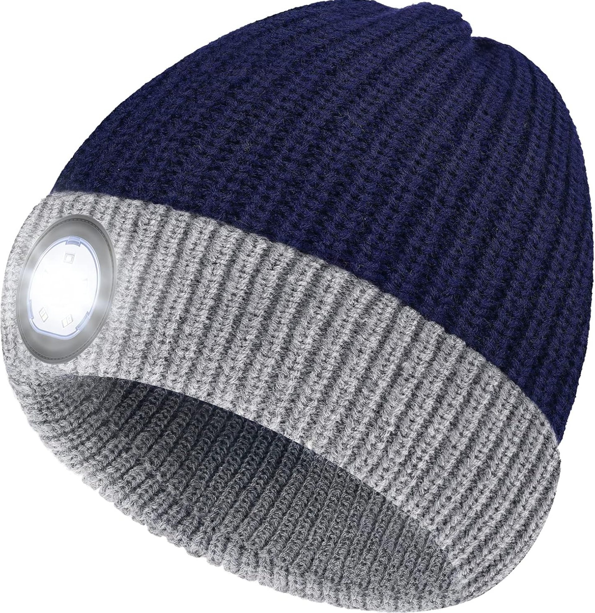 HIGHEVER LED Beanie Hat with Light: Christmas Stocking Stuffers for Men Adult Winter Gift HIGHEVER LED Beanie Hat with Light: Christmas Stocking Stuffers for Men Adult Winter Gift