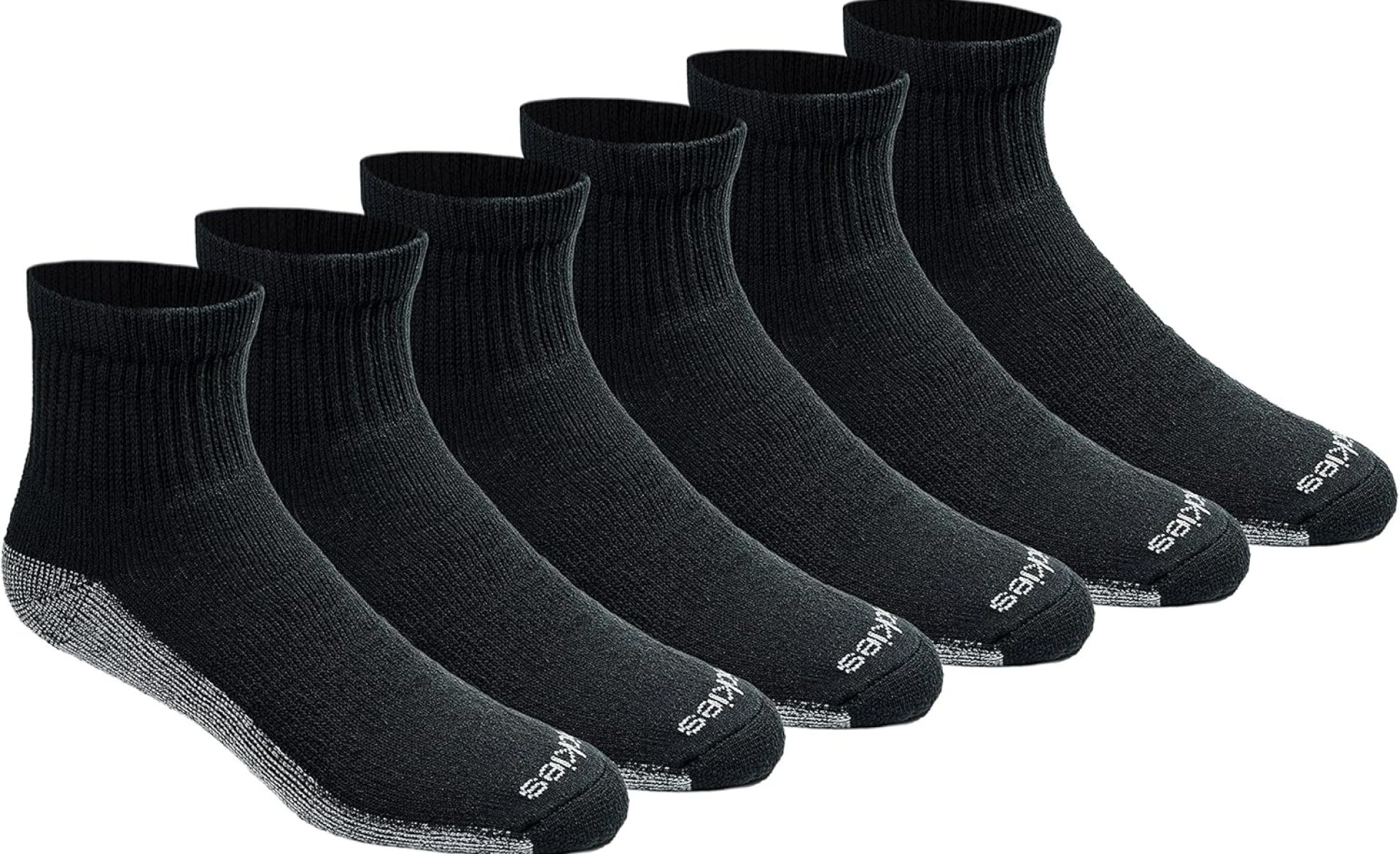 Dickies Men’s Dri-tech Moisture Control Quarter Socks, Available in M-XXL (6, 12, 18 Pairs) Dickies Men’s Dri-tech Moisture Control Quarter Socks, Available in M-XXL (6, 12, 18 Pairs)