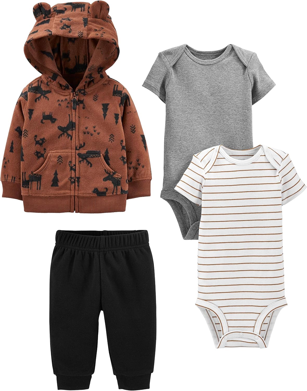 Simple Joys by Carter’s baby-boys 4-piece Jacket, Pant, and Bodysuit Set Simple Joys by Carter’s baby-boys 4-piece Jacket, Pant, and Bodysuit Set